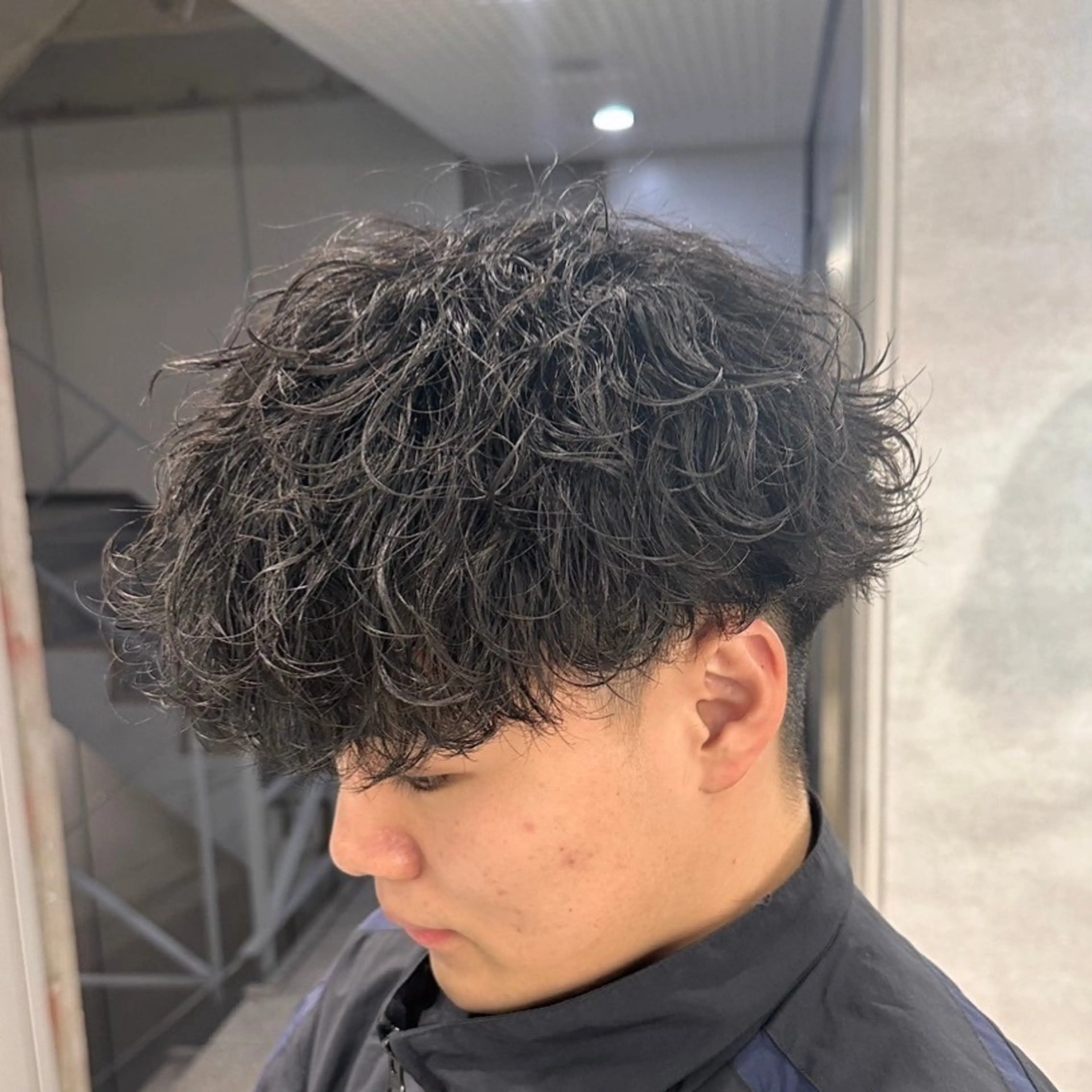 パーマ メンズ 🔥フェザーパーマ 特化🔥勇斗のヘアスタイル