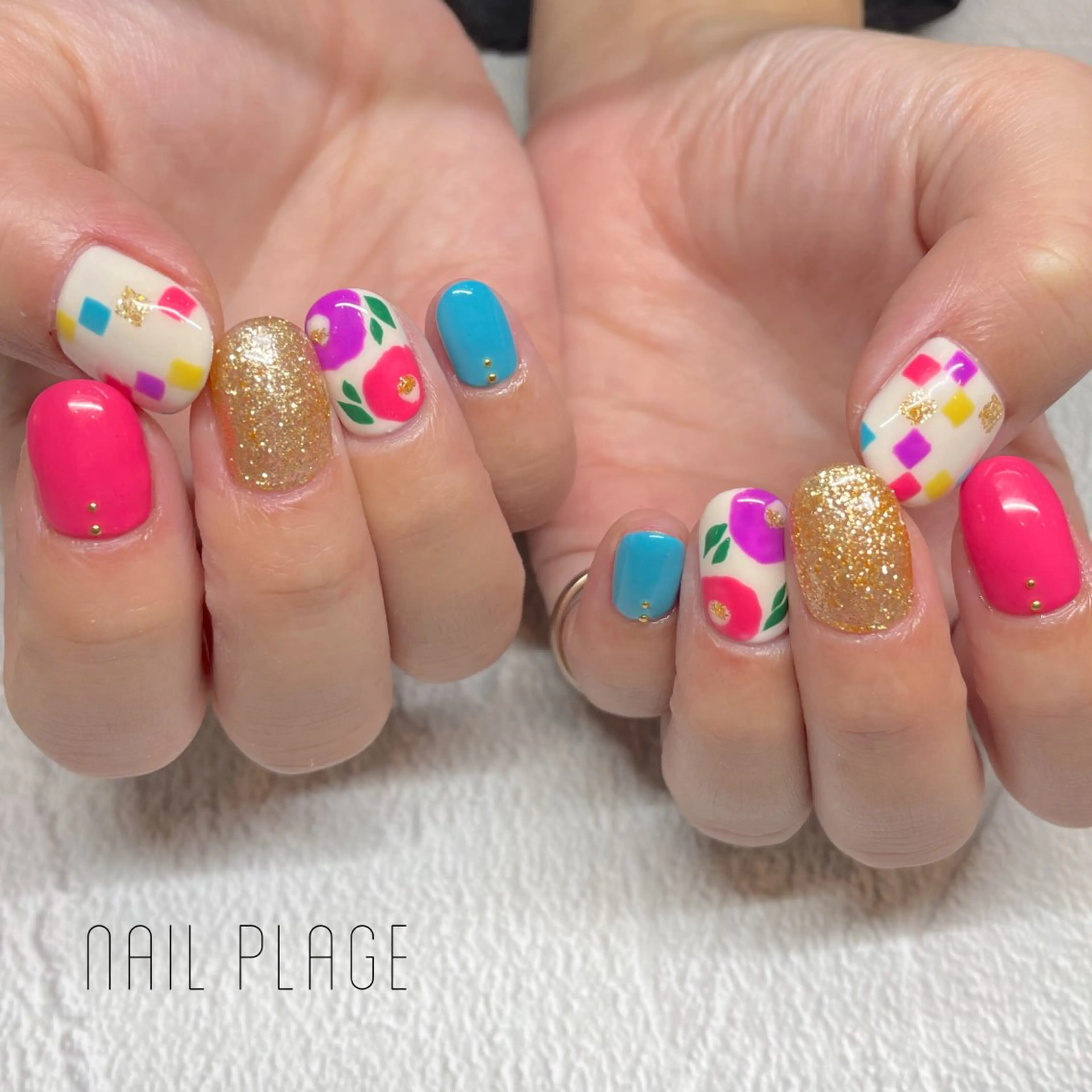 ネイル nail Plage Imai kanaのネイルデザイン