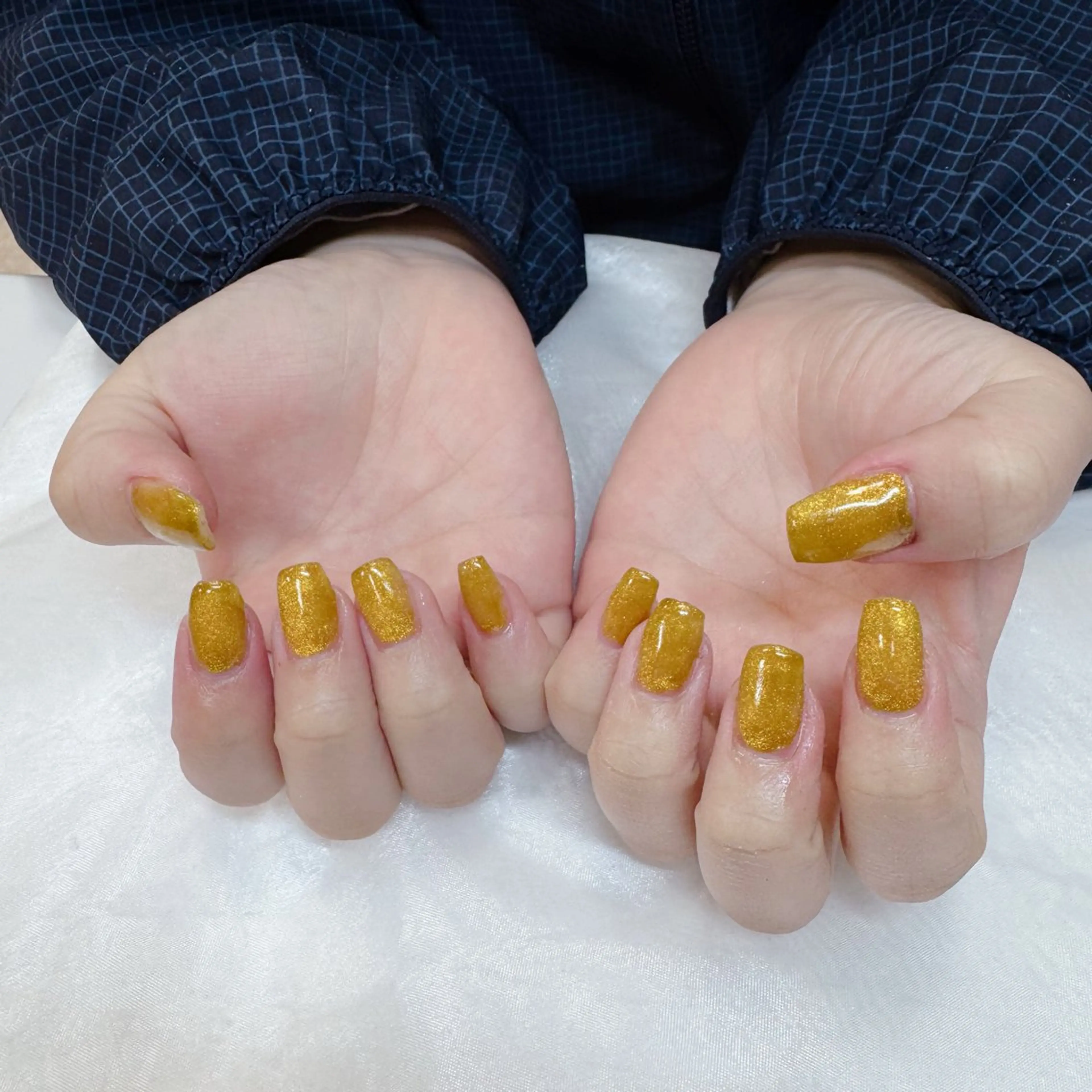 ネイル キラキラネイル マグネットネイル maruyasu. yのネイルデザイン