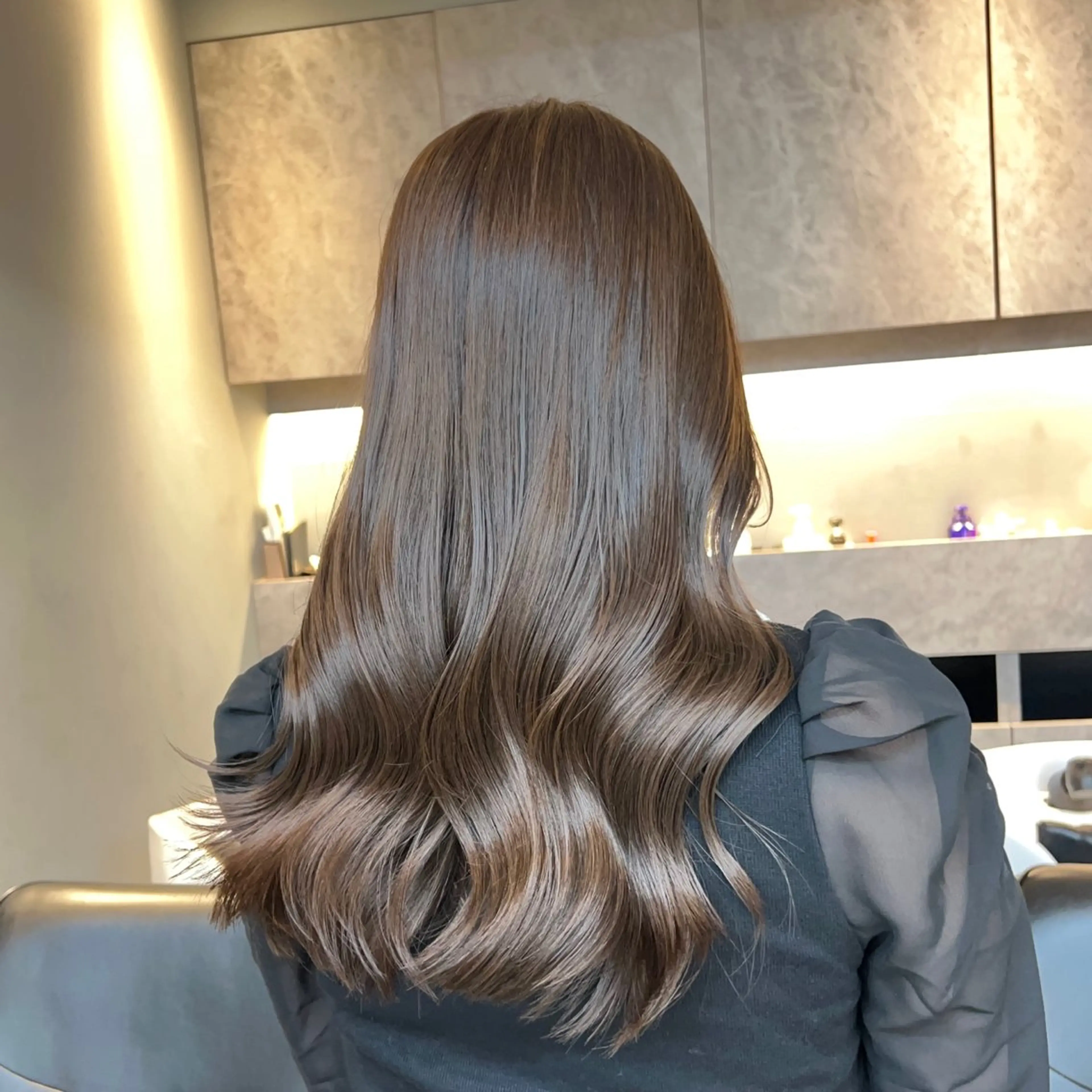 ロング ヘアカラー 🫧髪質改善•艶カラ ー特化🫧谷奥甲太のヘアスタイル