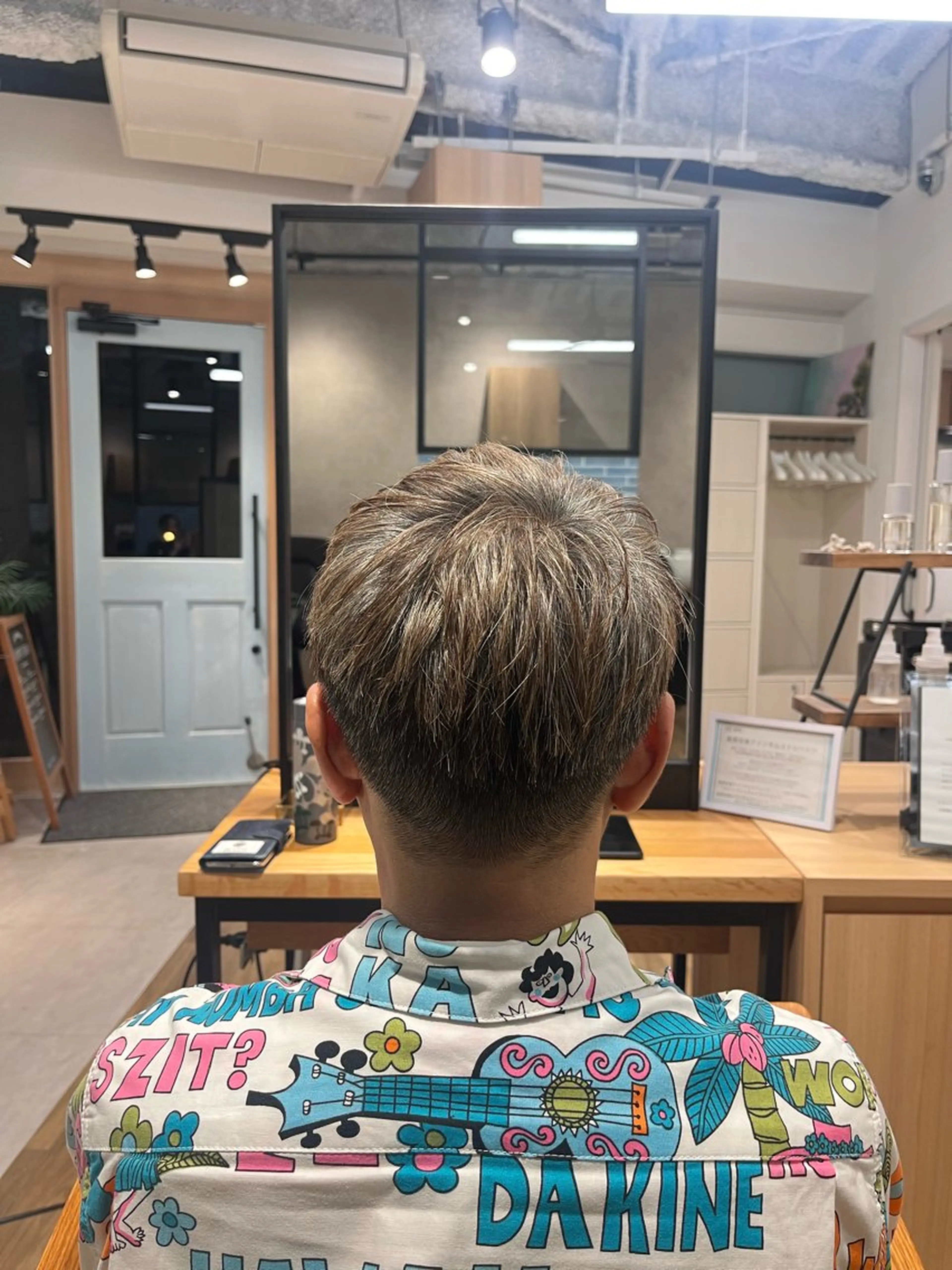 メンズ カット 武田 綺音のヘアスタイル