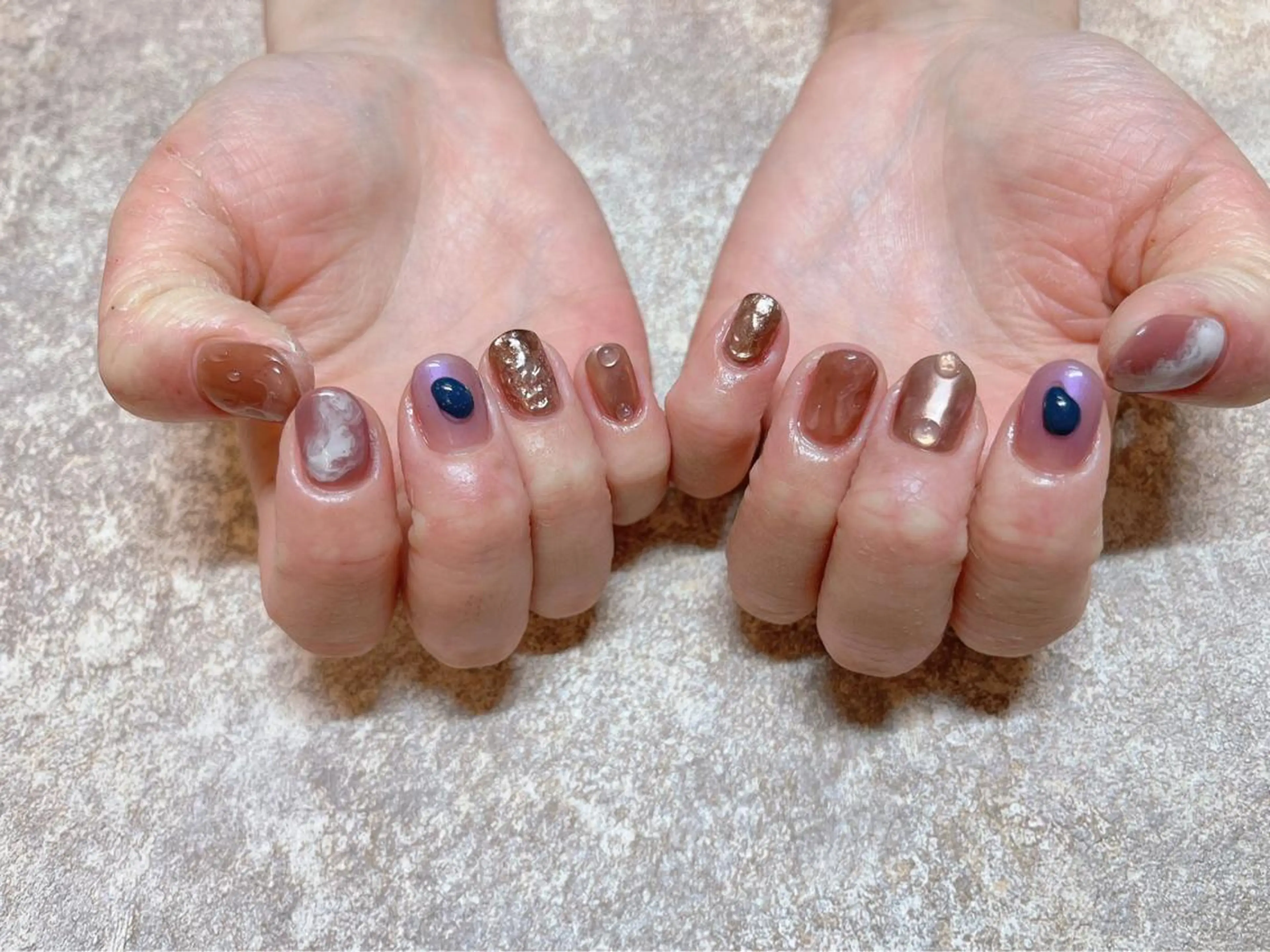 ネイル ハンドネイル LOVE NAIL 💕Sonoのネイルデザイン