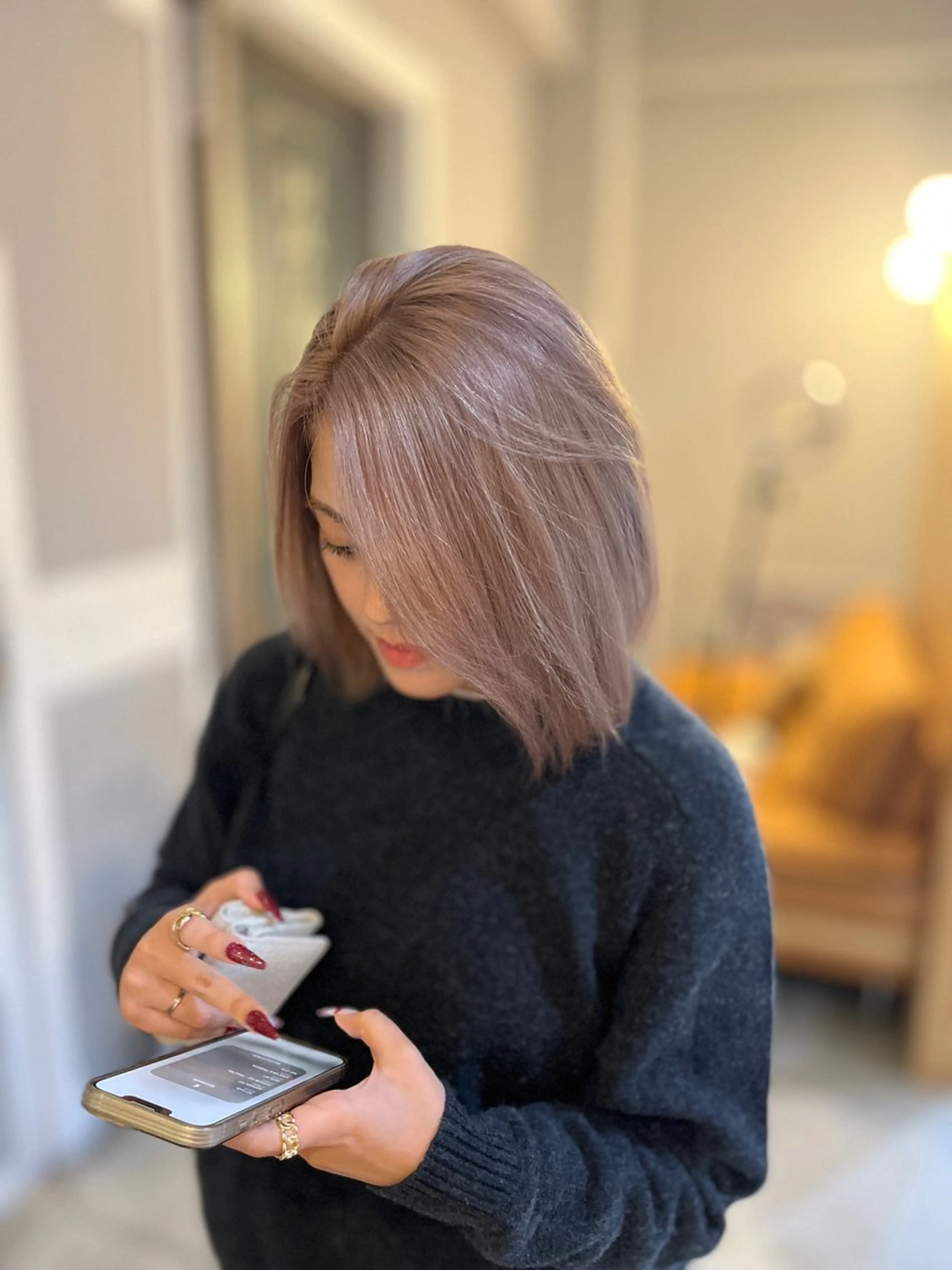 ショート miloc naha ナナカのヘアスタイル