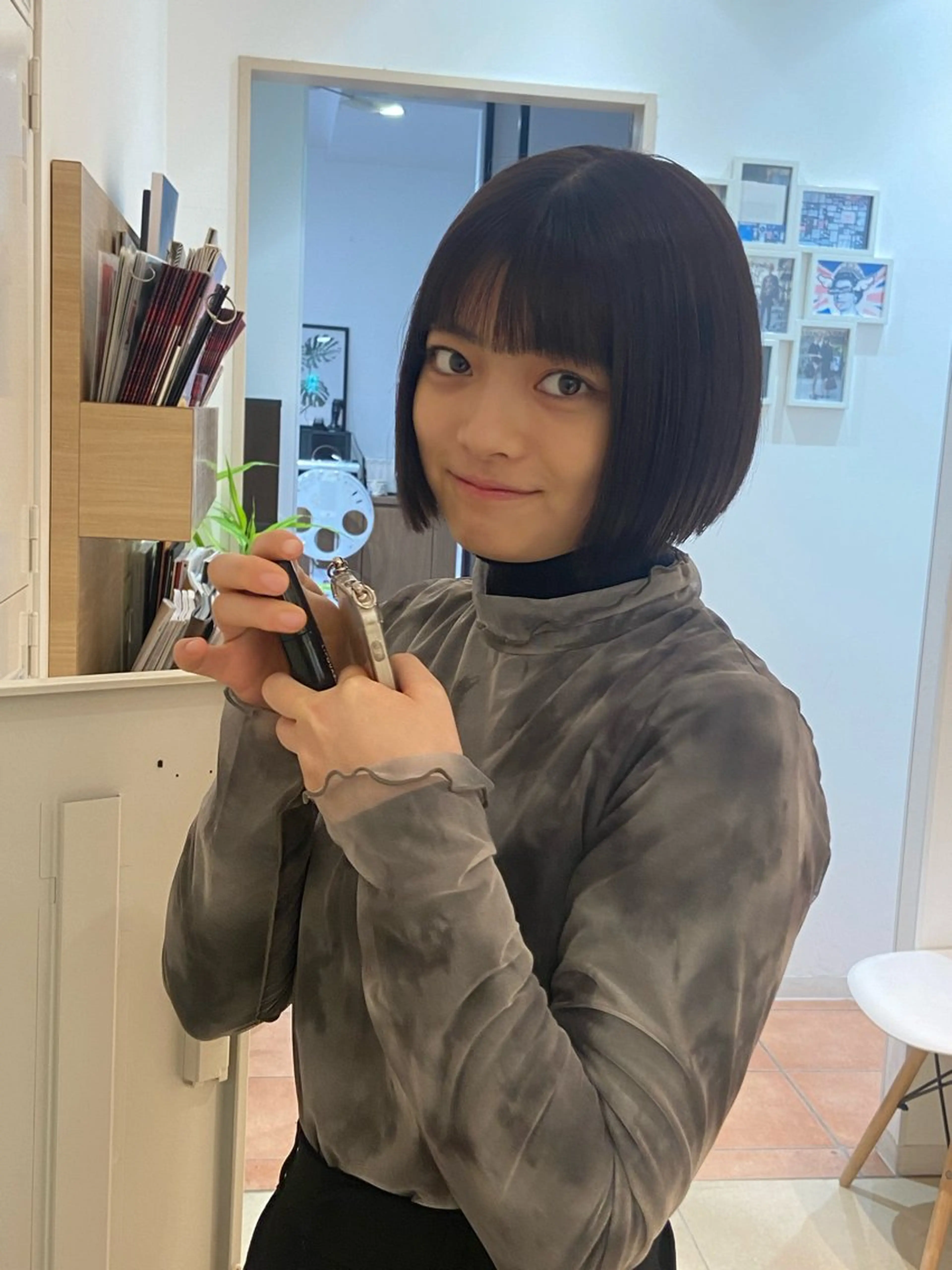 ショート カラー 🌙Ash中目黒 坪内沙月🌙のヘアスタイル