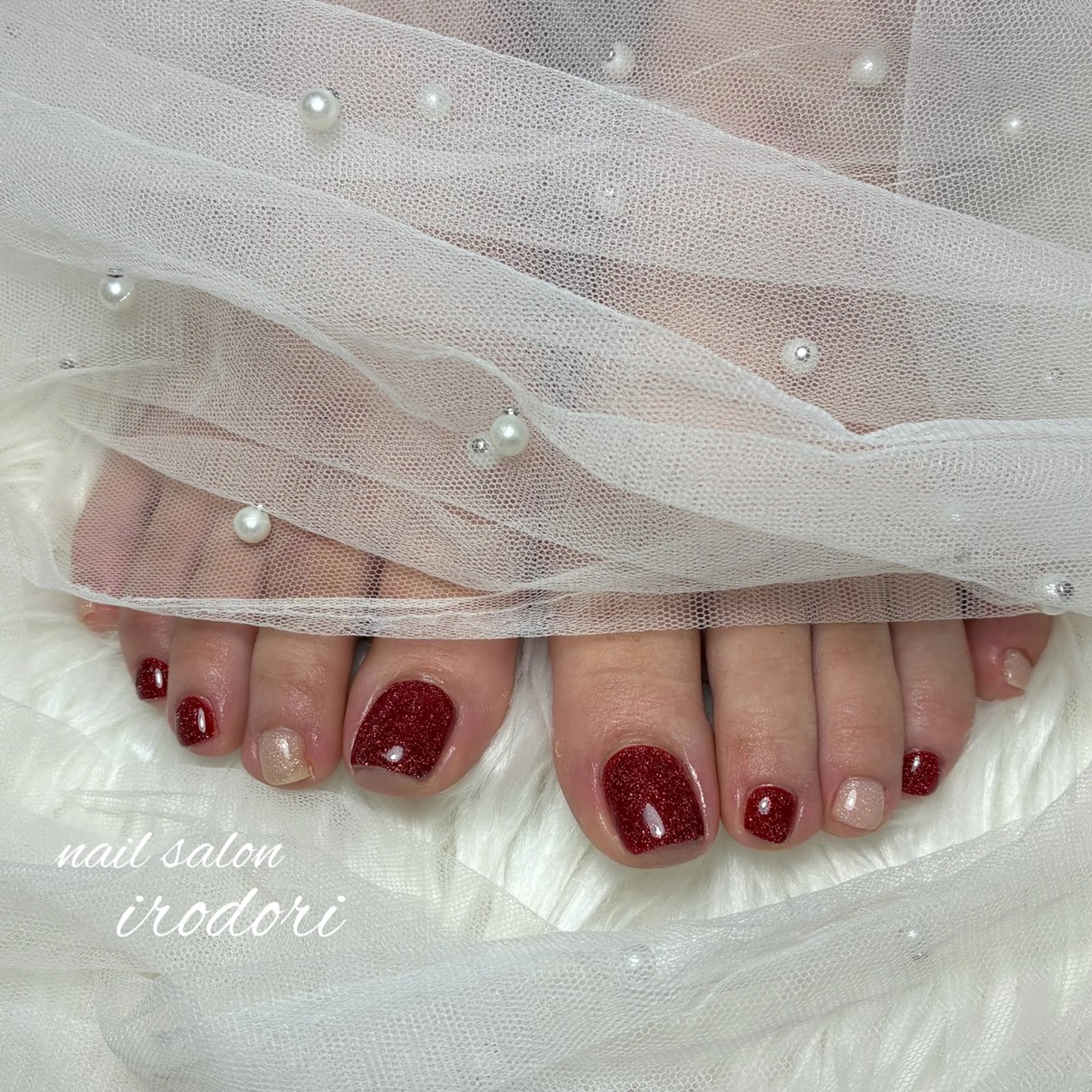 ネイル フットネイル ネイルサロン彩🌷 MISAKIのネイルデザイン