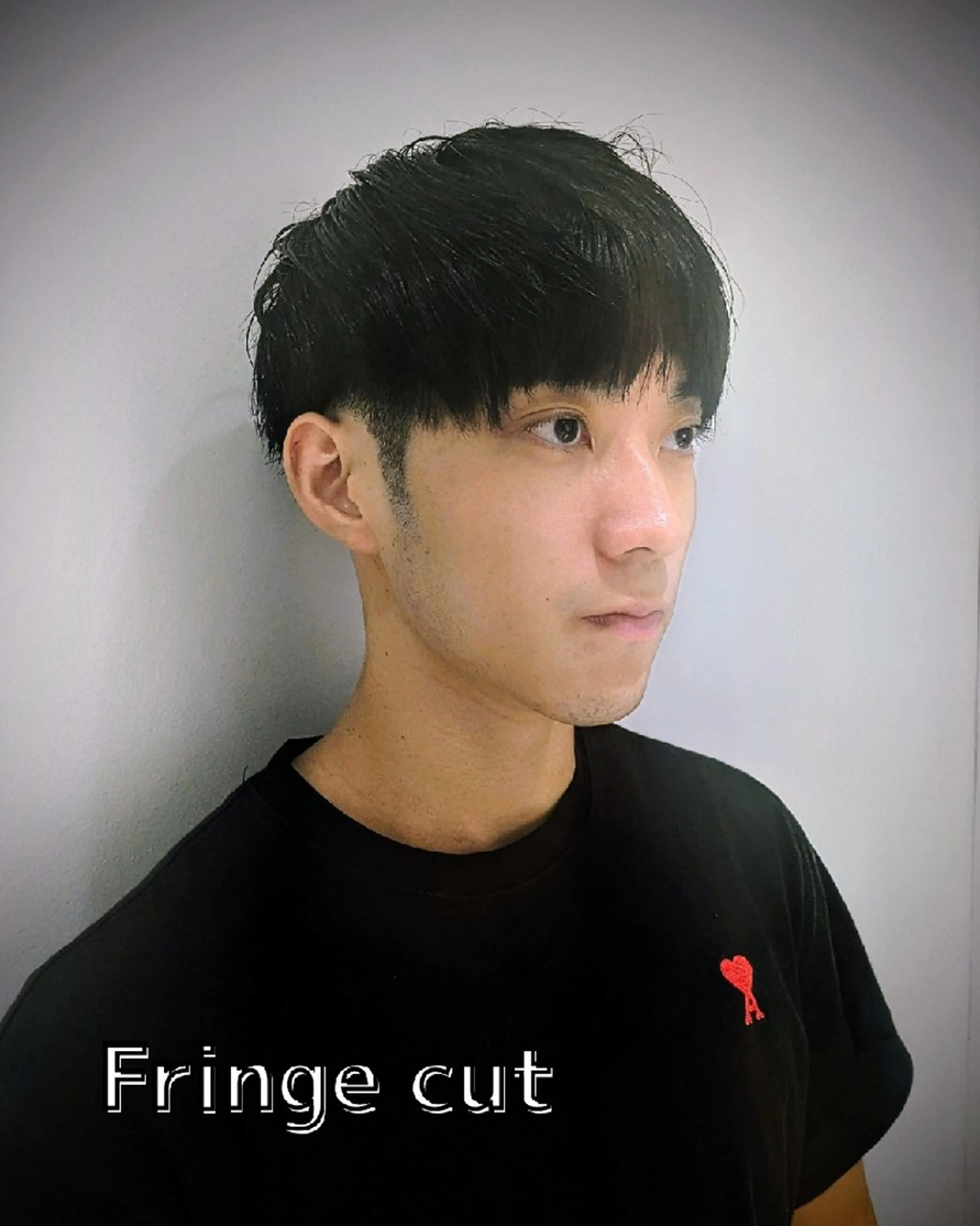 ショート メンズ フェードカット メンズ韓国風 メンズパーマ 刈り上げ 韓国風ヘア 髪質改善/韓国メンズ カット&パーマ 猿川のヘアスタイル