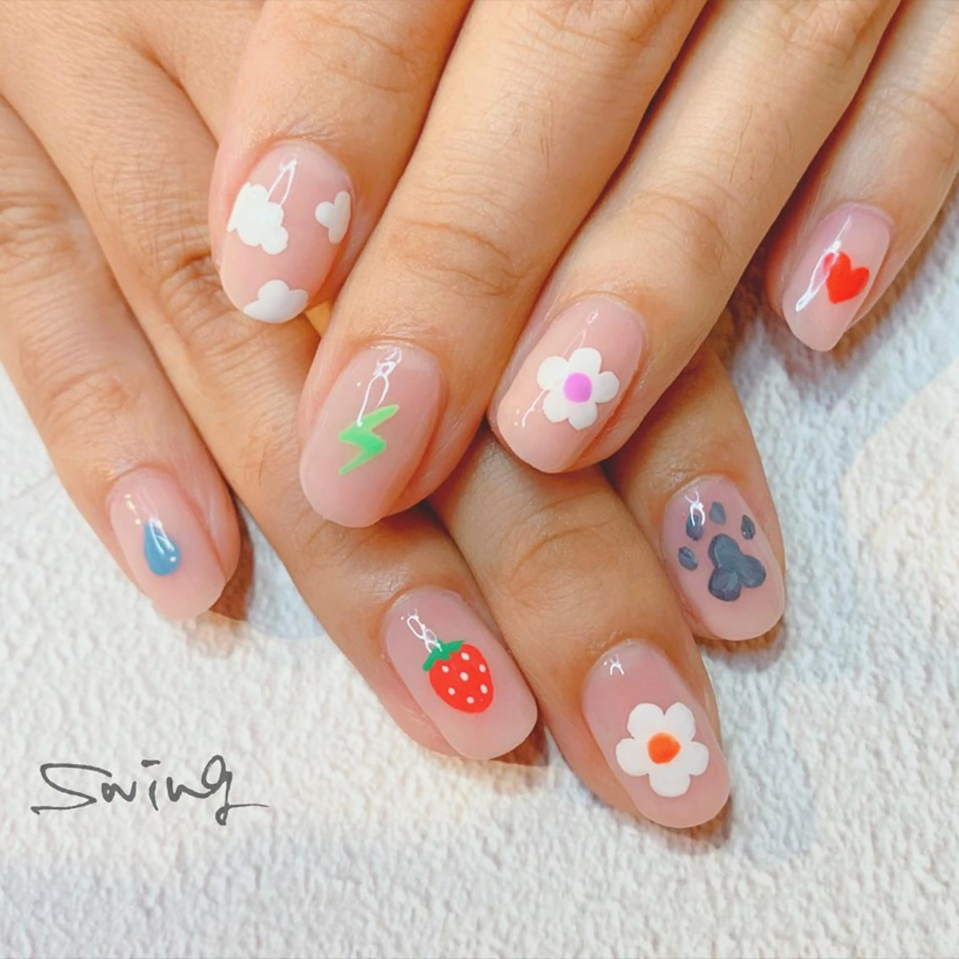 ネイル 韓国ネイル SWING Nail Salon所属・Yoshida Takakoのネイルデザイン
