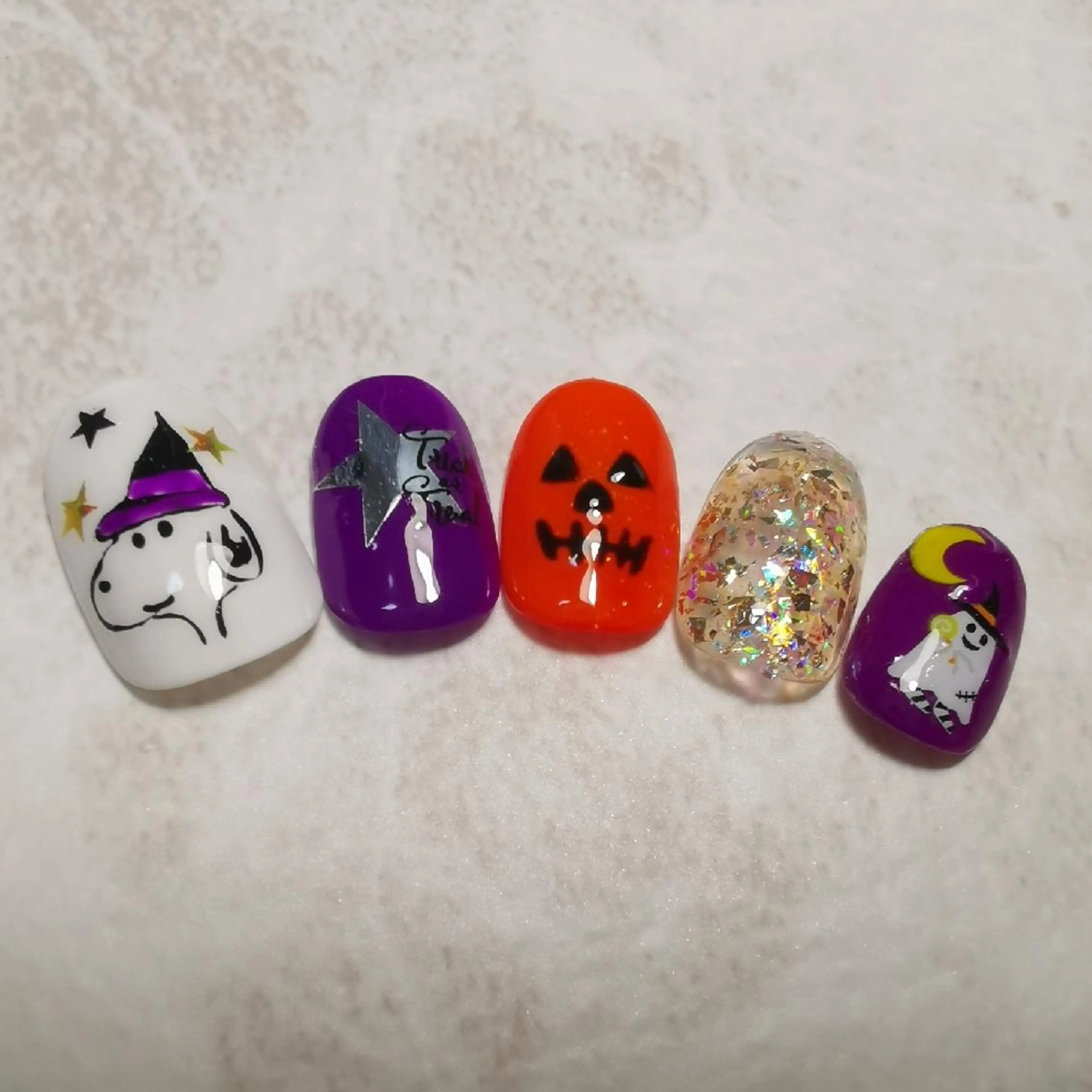 ネイル ハロウィン ハンドネイル reve あやののネイルデザイン