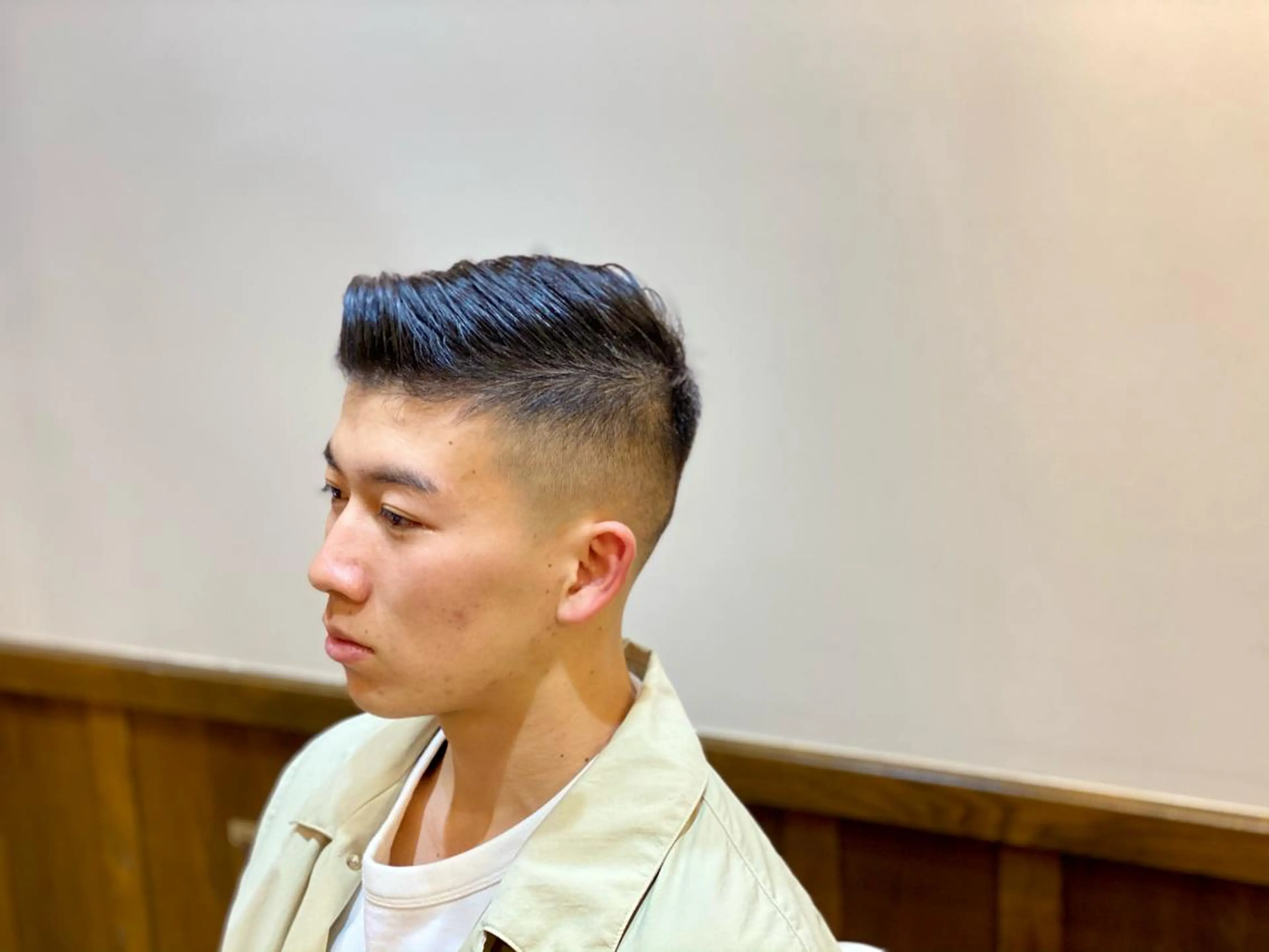 ショート メンズ 竹林 烈のヘアスタイル