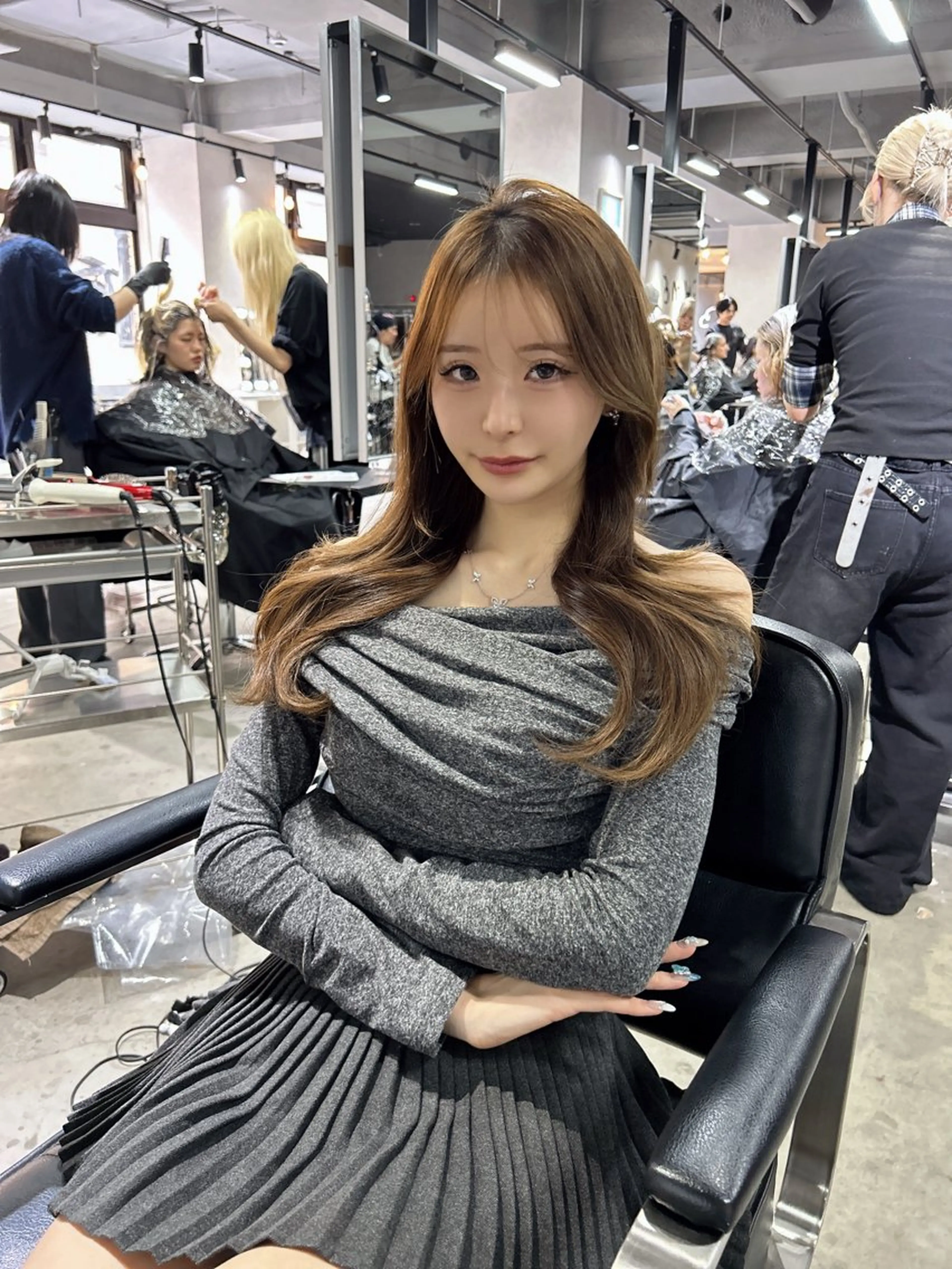 ロング ワンホンヘア/ 透明感カラー/ゆうとのヘアスタイル