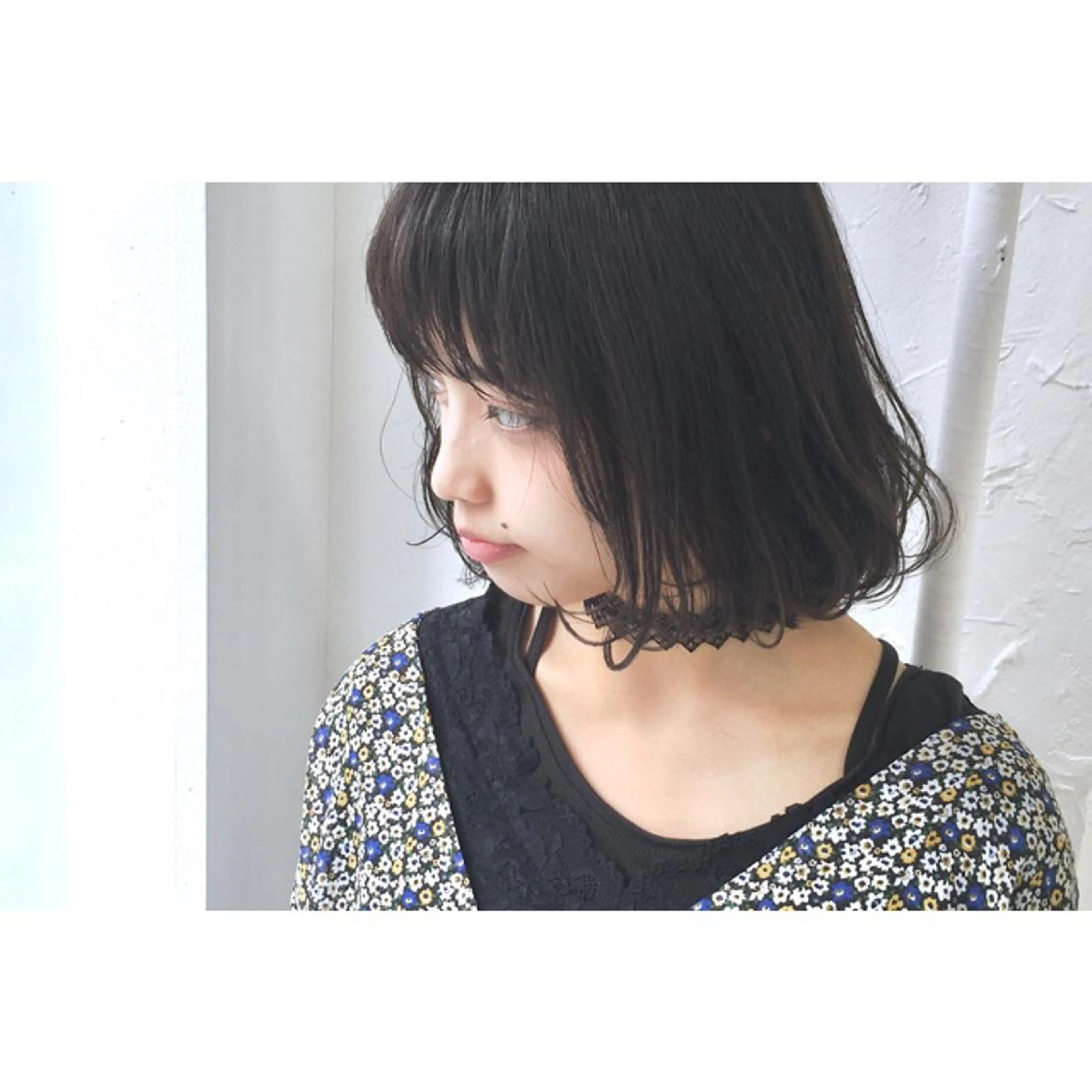 ショート ヘアアレンジ ボブ 脱！黒髪 ダブルカラー【上野】のヘアスタイル