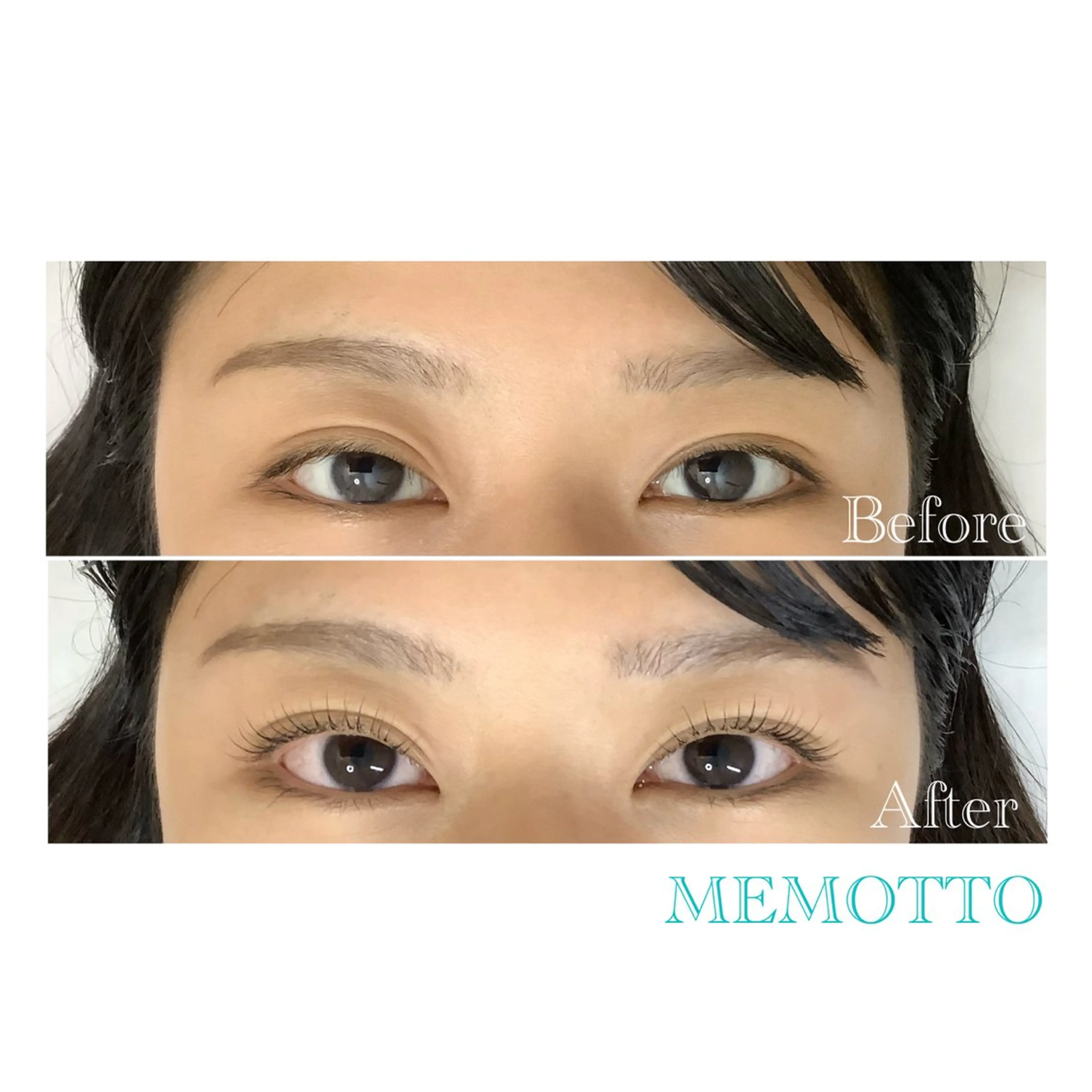 マツエク・マツパ 一重×まつ毛パーマ マツパ MEMOTTO CHIHIROのマツエク・マツパデザイン