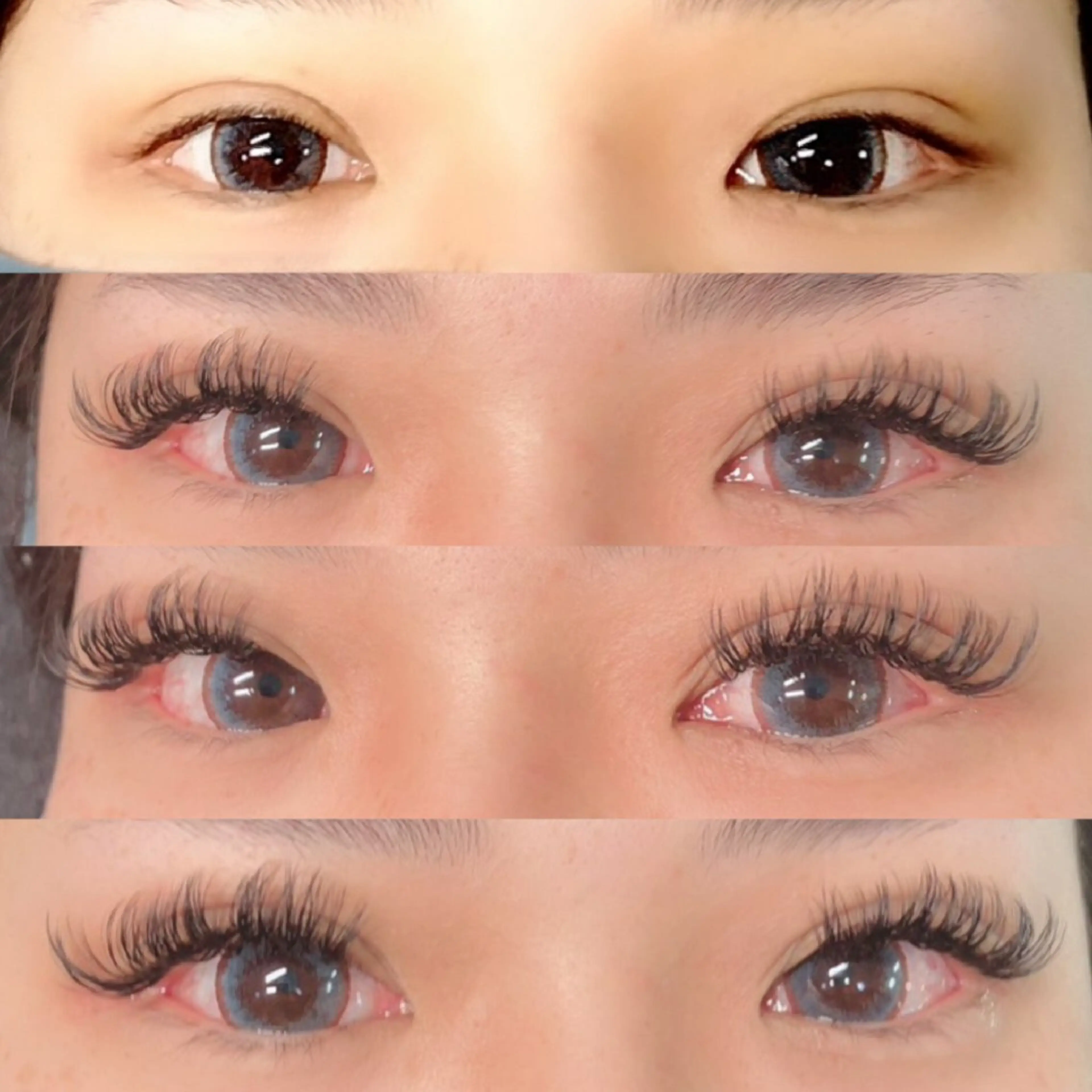 マツエク・マツパ ボリュームラッシュ linda ABEのマツエク・マツパデザイン