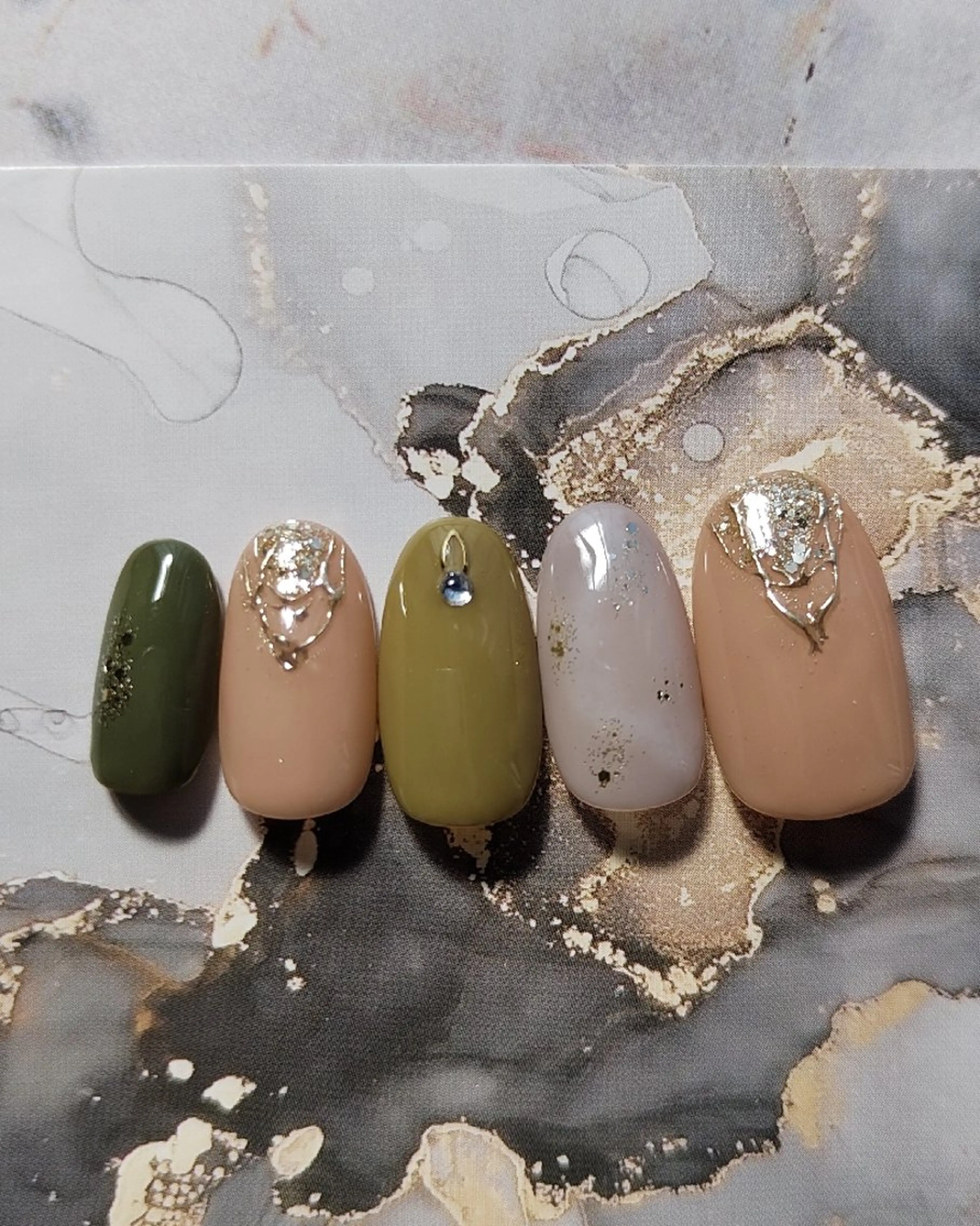 ネイル ハンドネイル mg nailのネイルデザイン