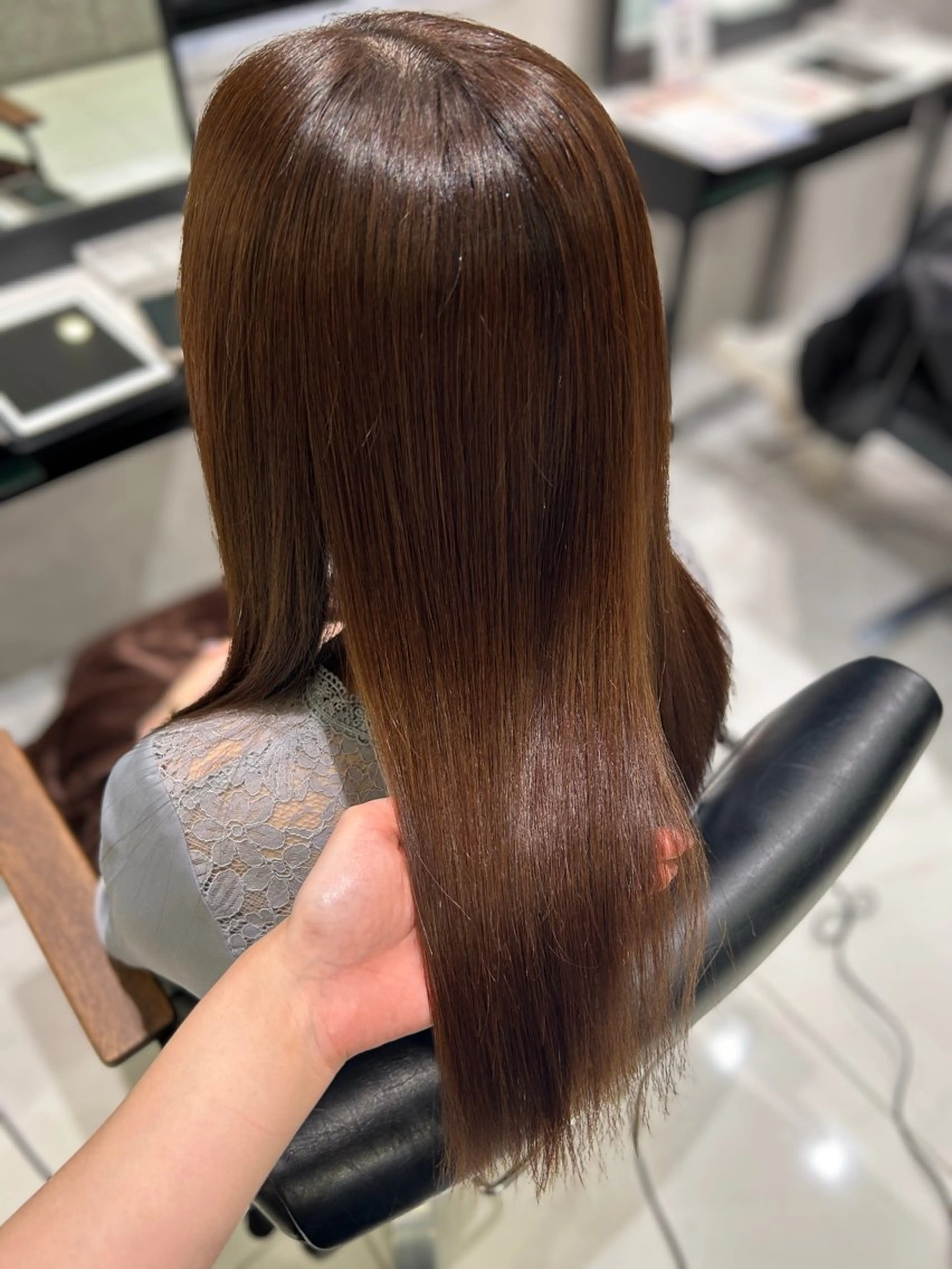 ロング カラー ヘアカラー トレンド甘めガーリー Mizuki☁️🫧のヘアスタイル