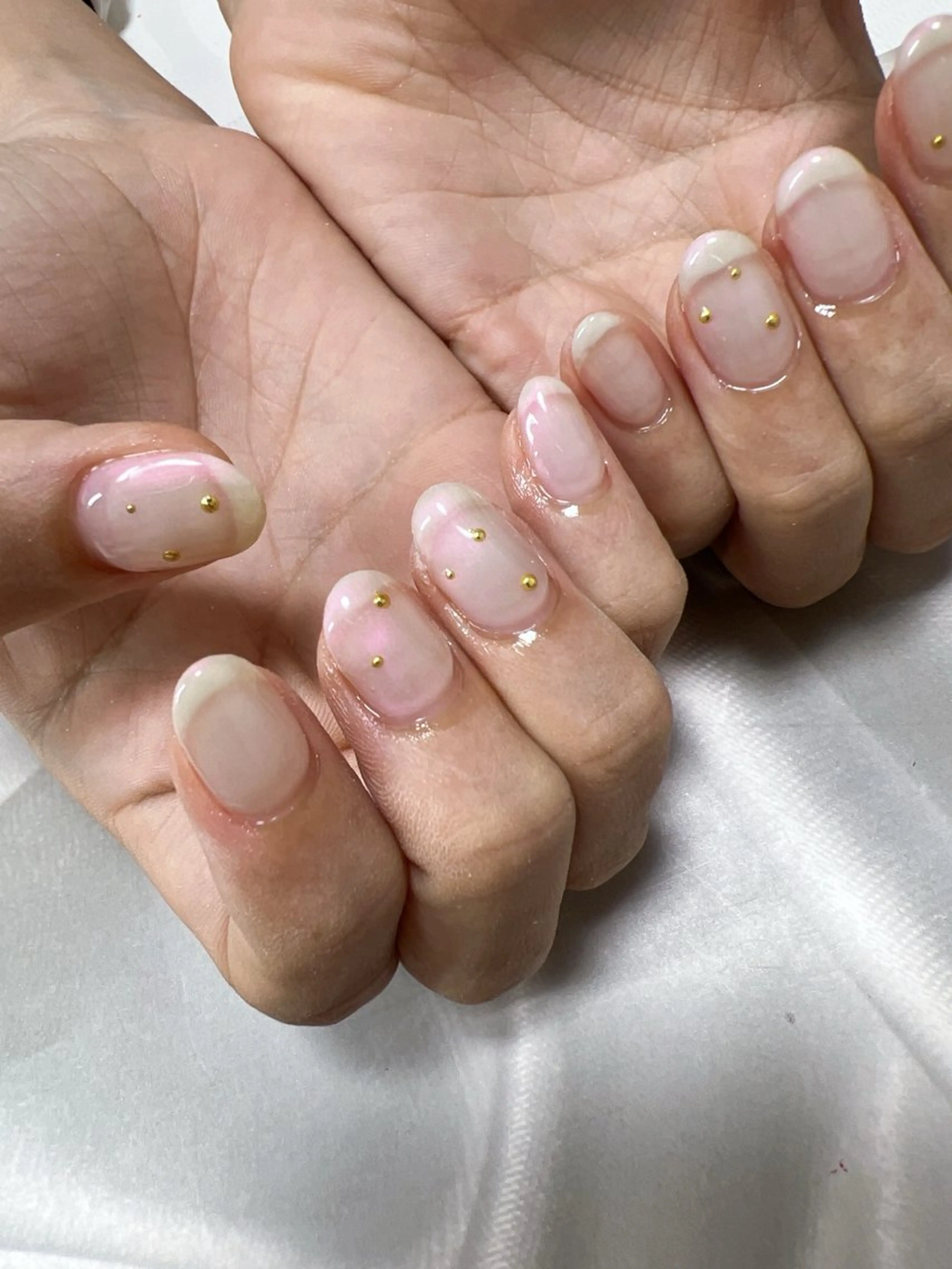 ネイル オーロラネイル coco nailのネイルデザイン