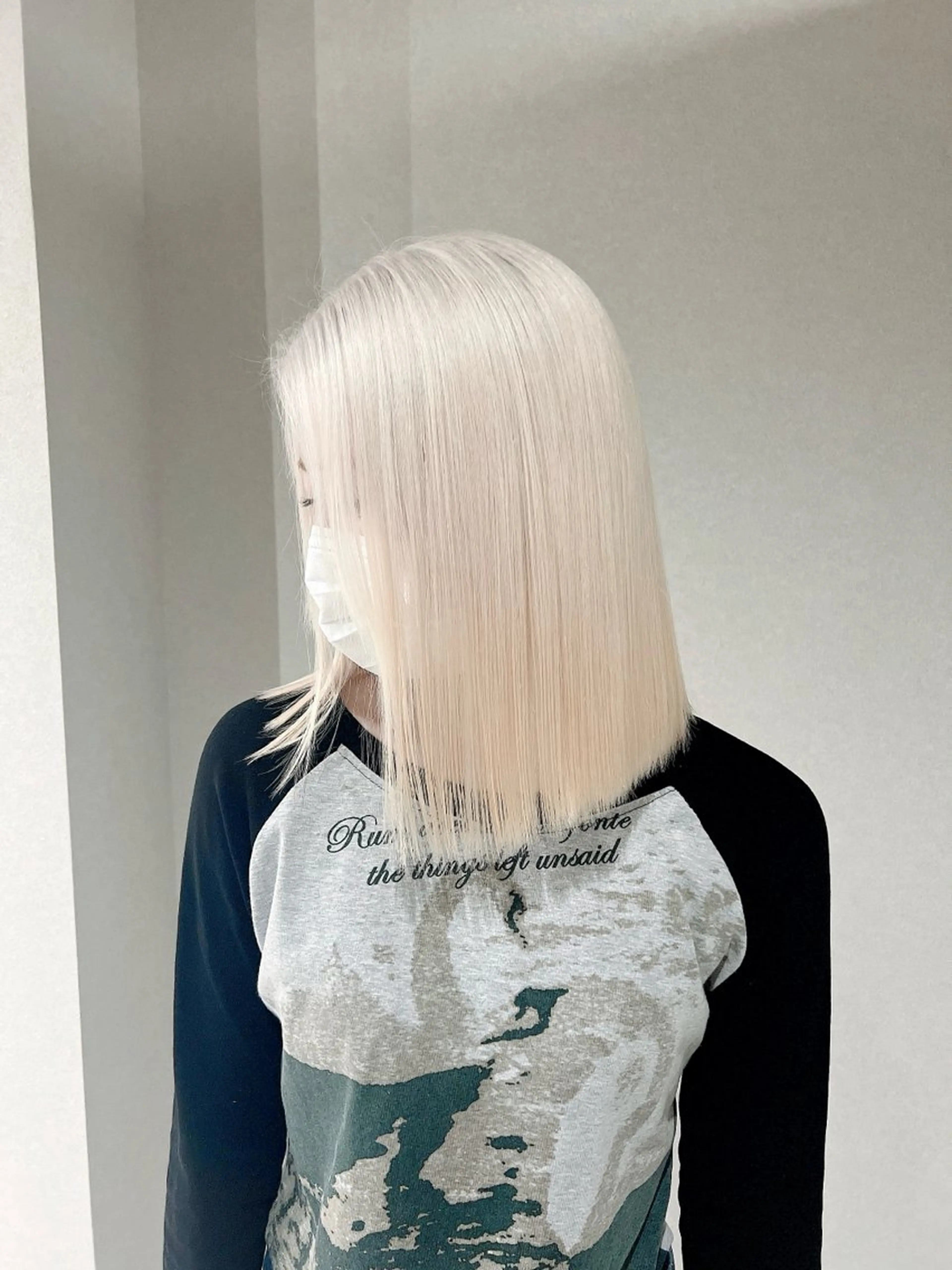 セミロング カラー box  mico. mutsumiのヘアスタイル