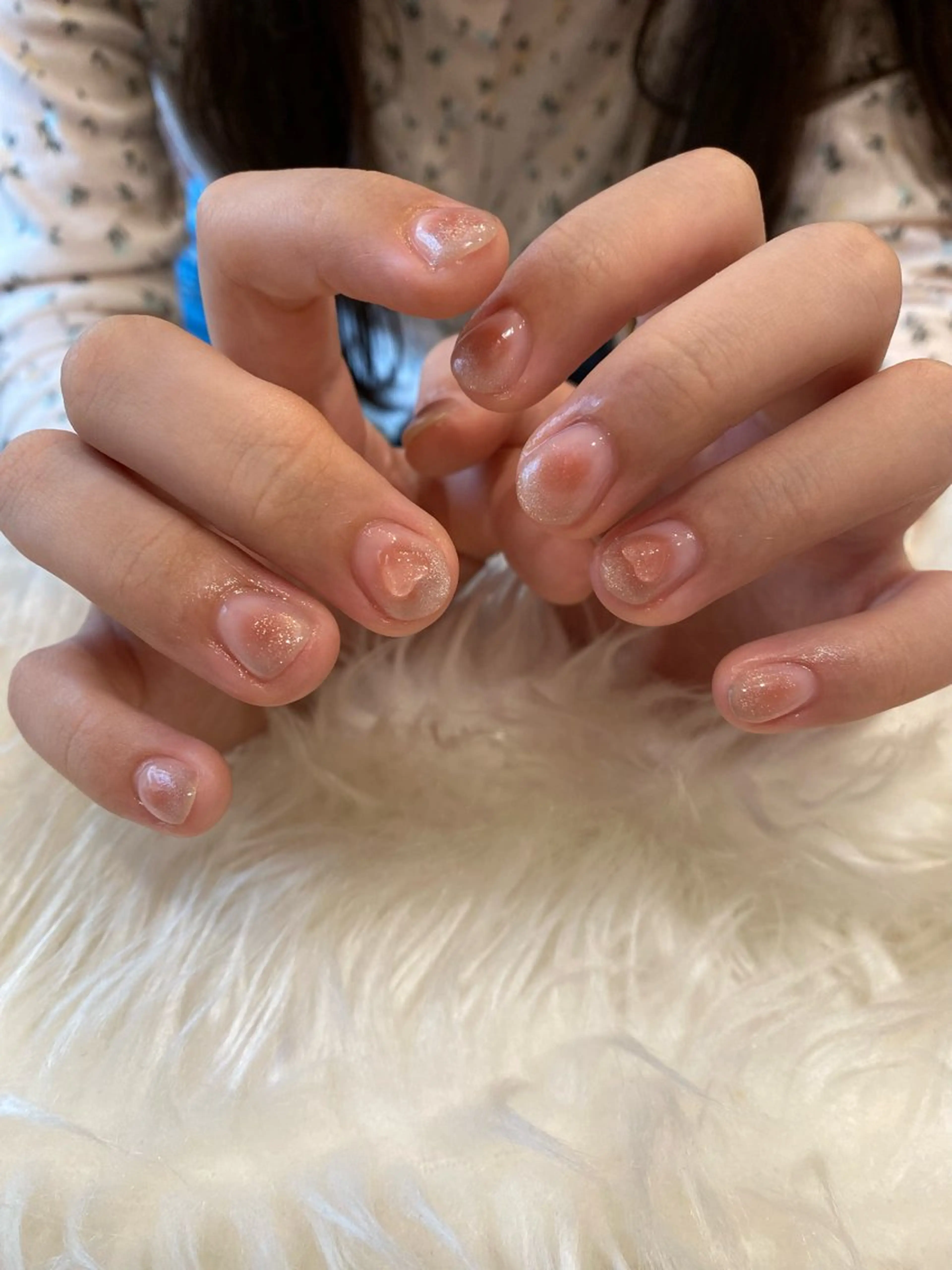 ネイル ハンドネイル crystal ⭐︎ colorのネイルデザイン