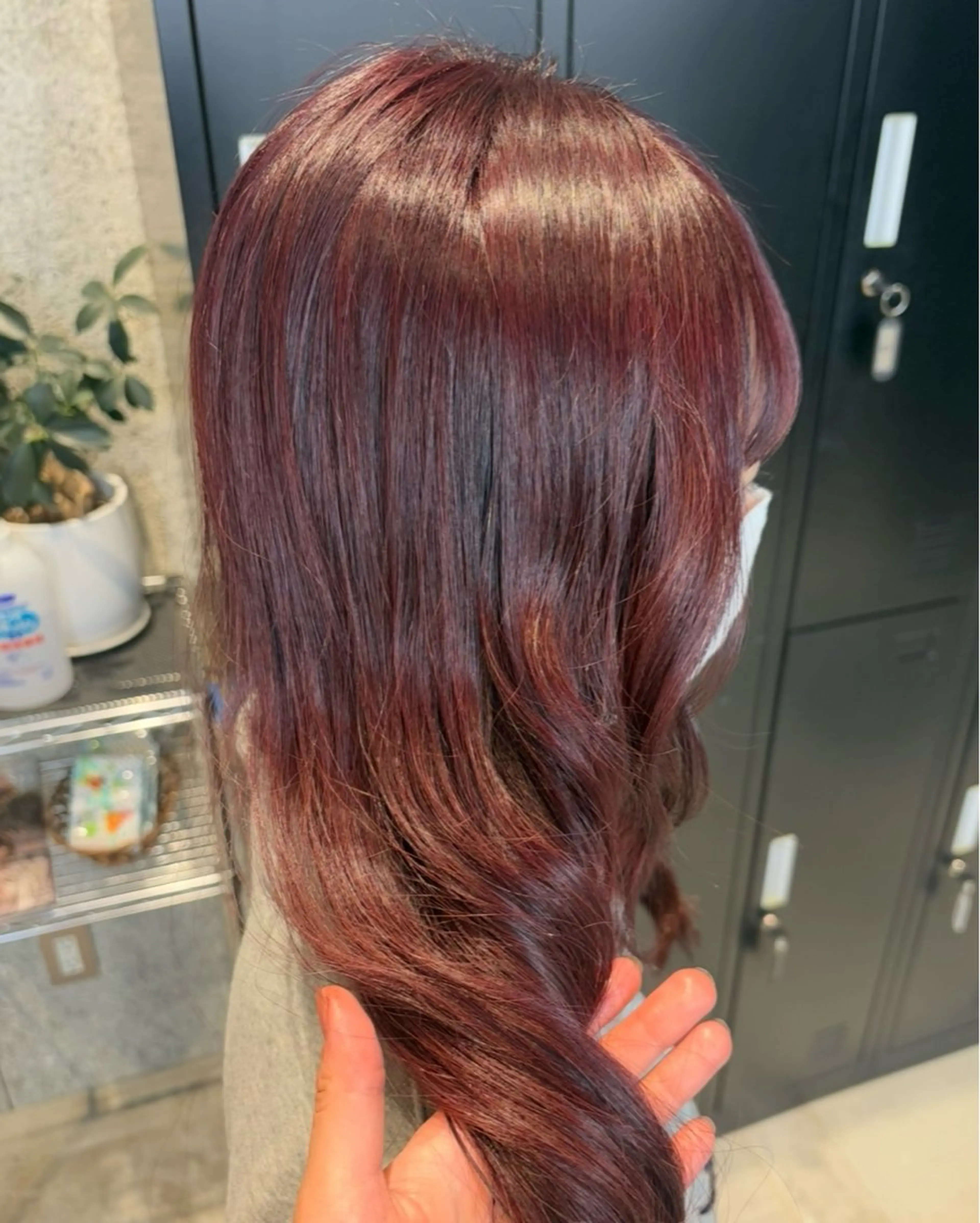 ロング カラー ブリーチ ブラウンカラー 🪄くすみカラー❇️ 名塚比奈乃🪄のヘアスタイル