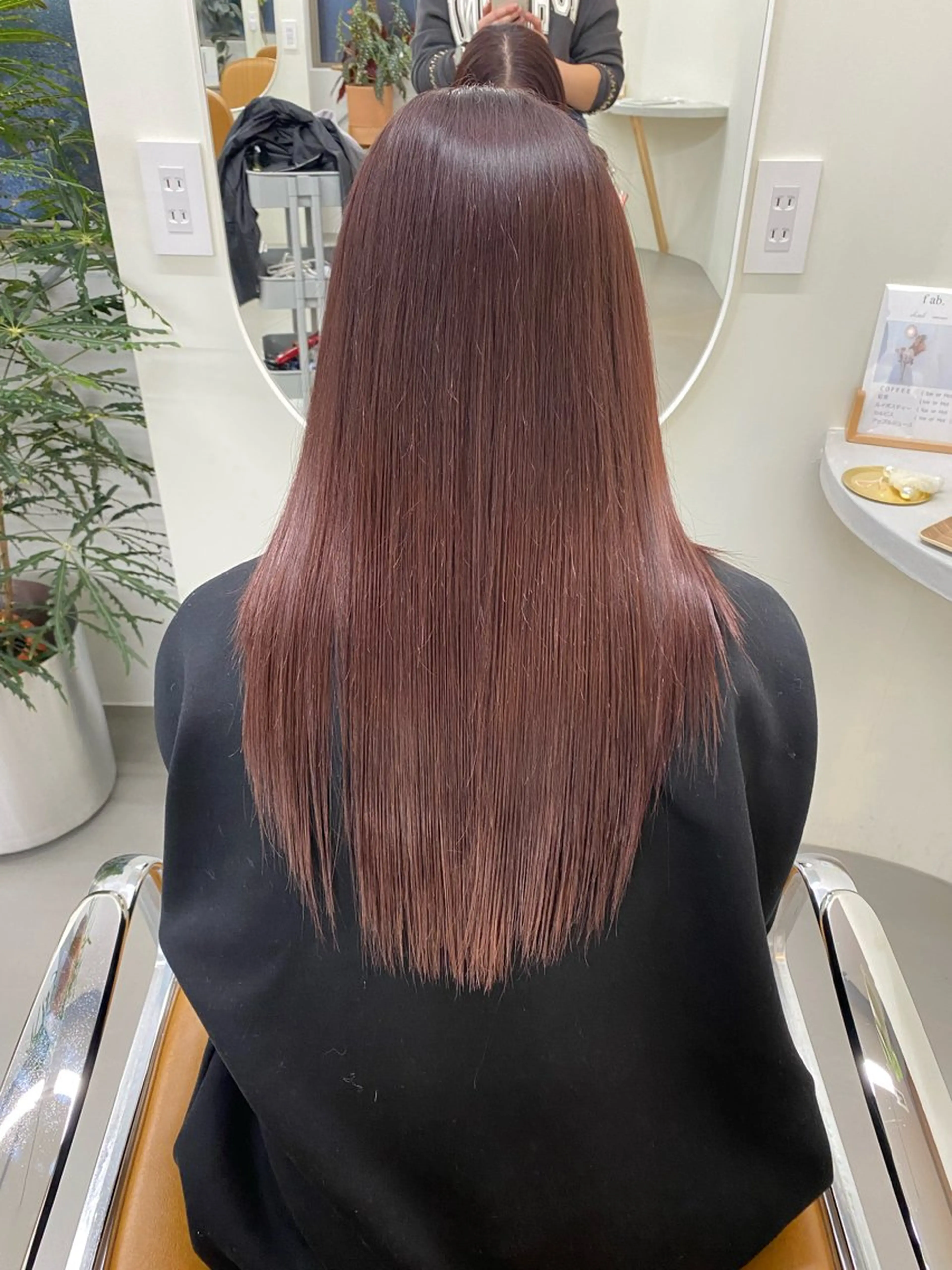 カラー ブリーチ ラベンダーカラー ブリーチなしカラー ピンクカラー ピンクラベンダー 檜 果歩のヘアスタイル