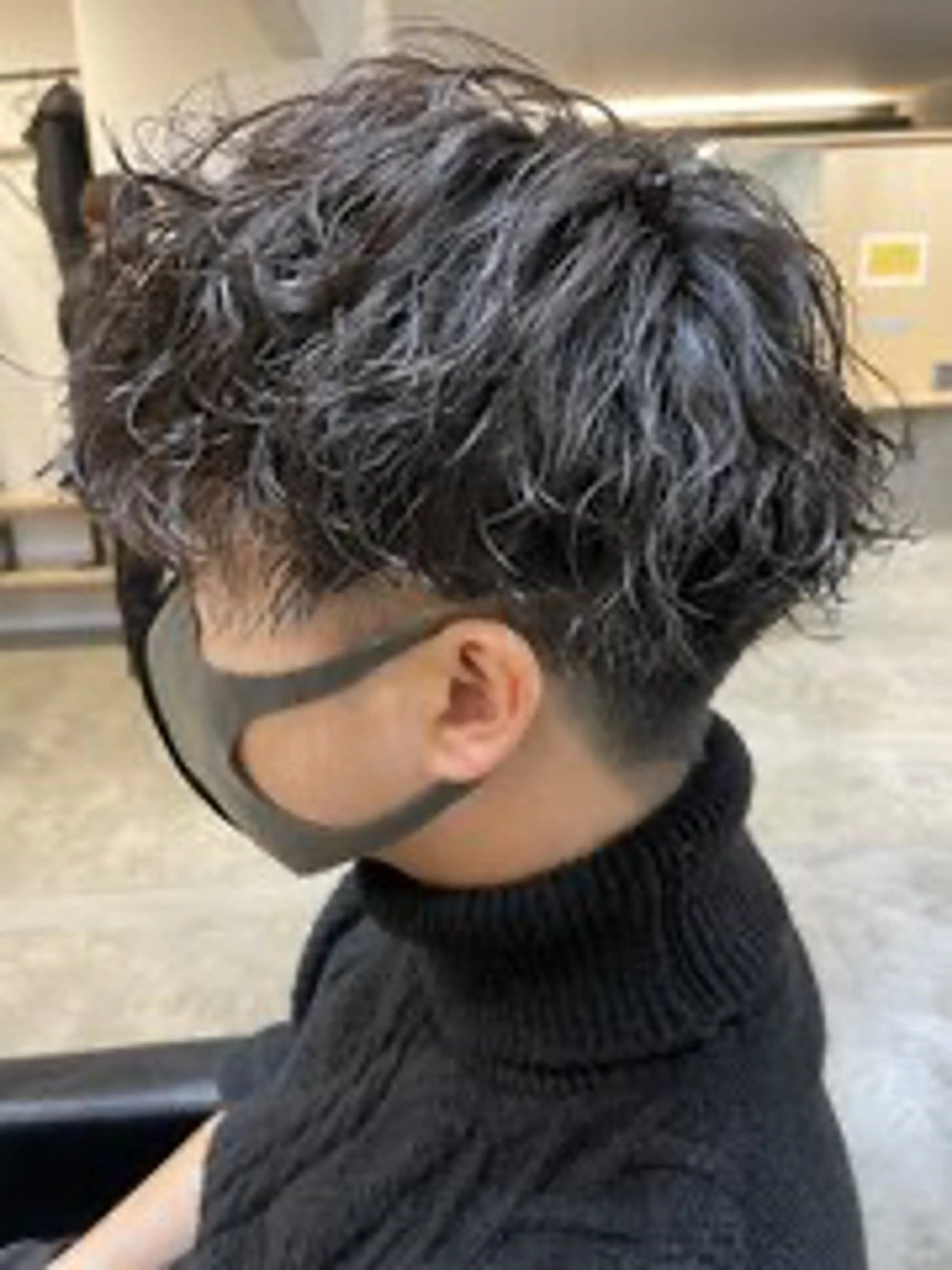 パーマ メンズ メンズパーマ カット パーマ 内山 翔太のヘアスタイル