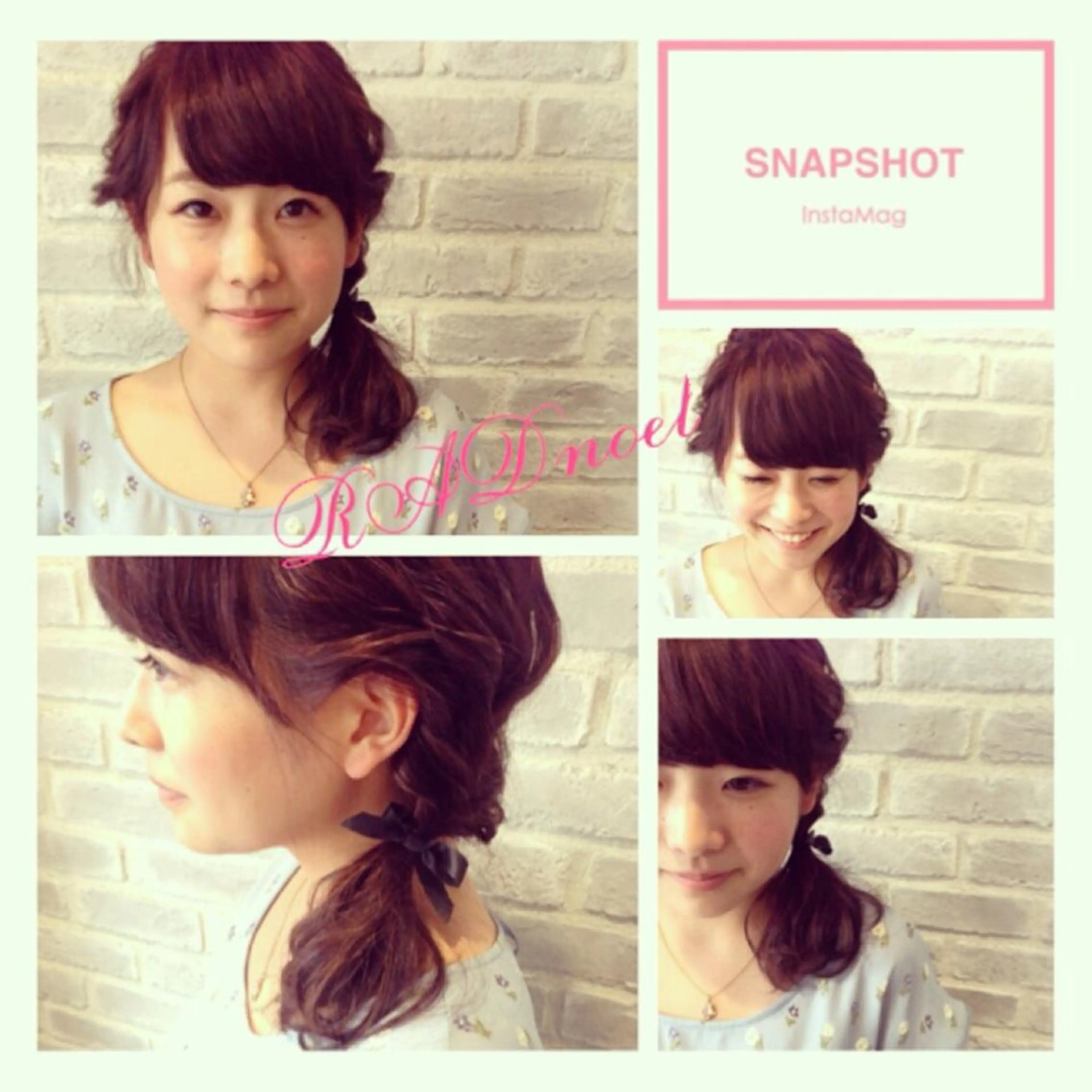 ミディアム カラー パーマ ヘアアレンジ la fith所属・rico_by ヘアとアイブロウの眉毛・アイブロウイメージ