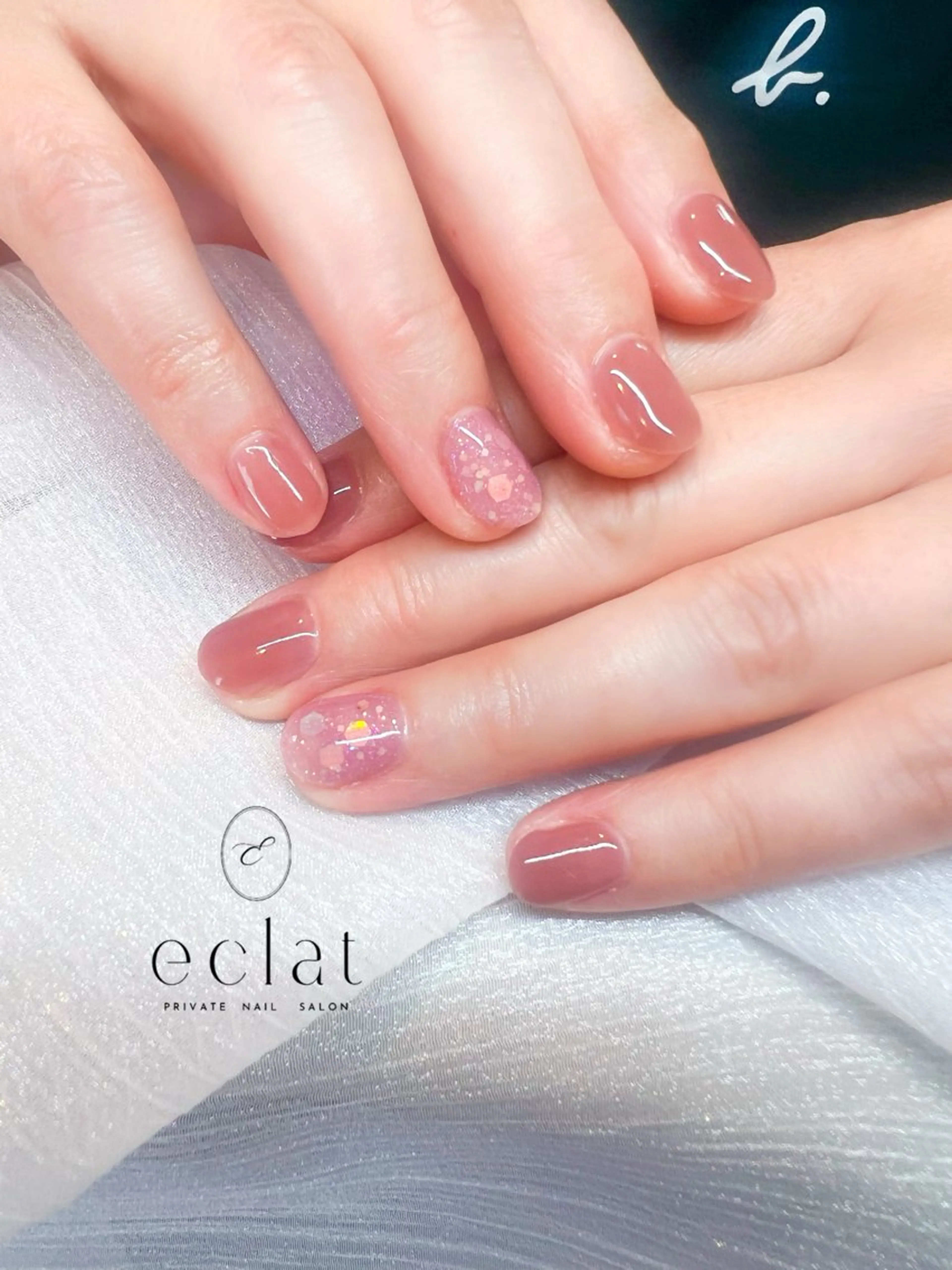 ショート eclat.nail エクラネイルのネイルデザイン
