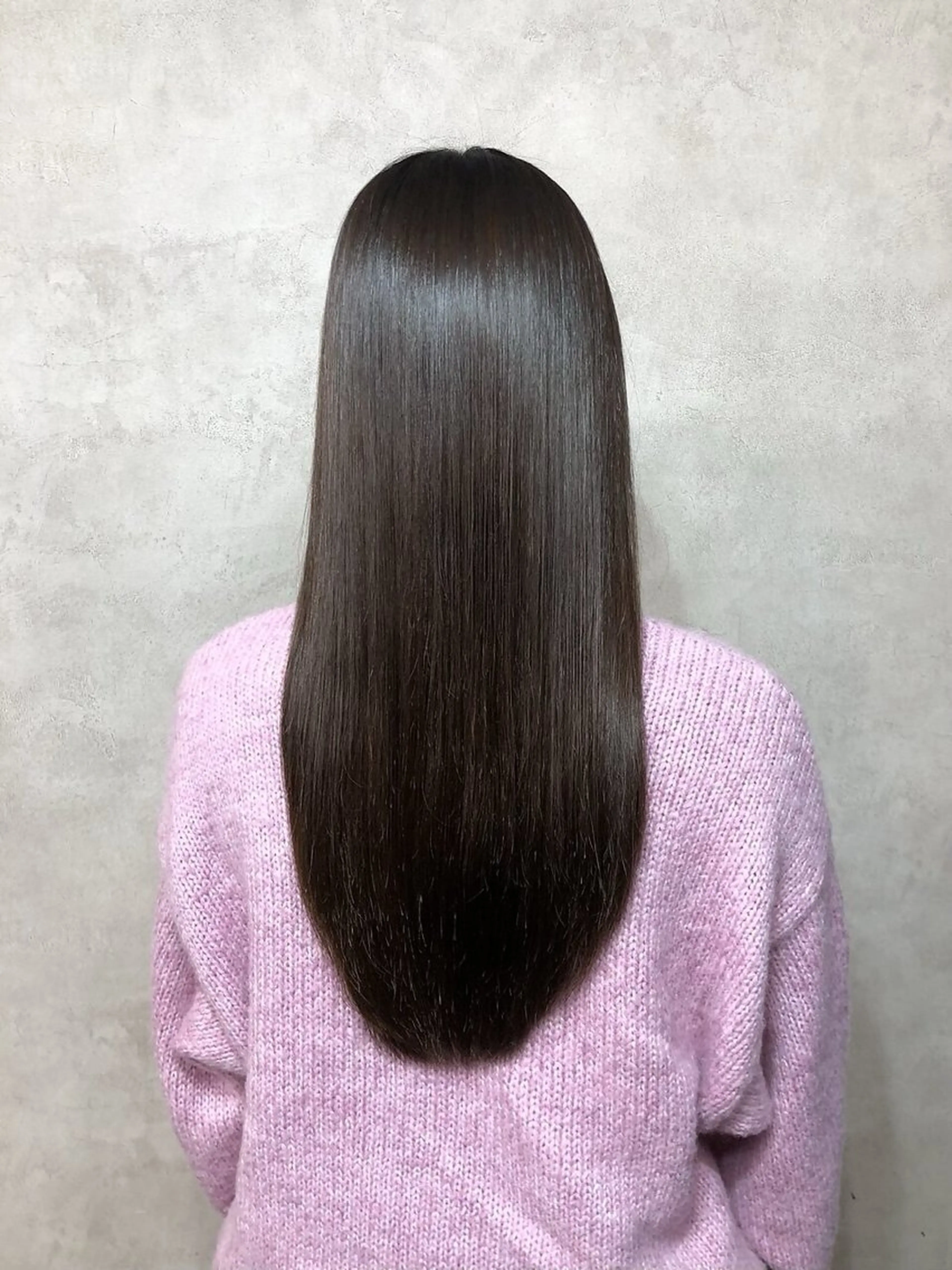 ロング 縮毛矯正 moy ゆうきのヘアスタイル