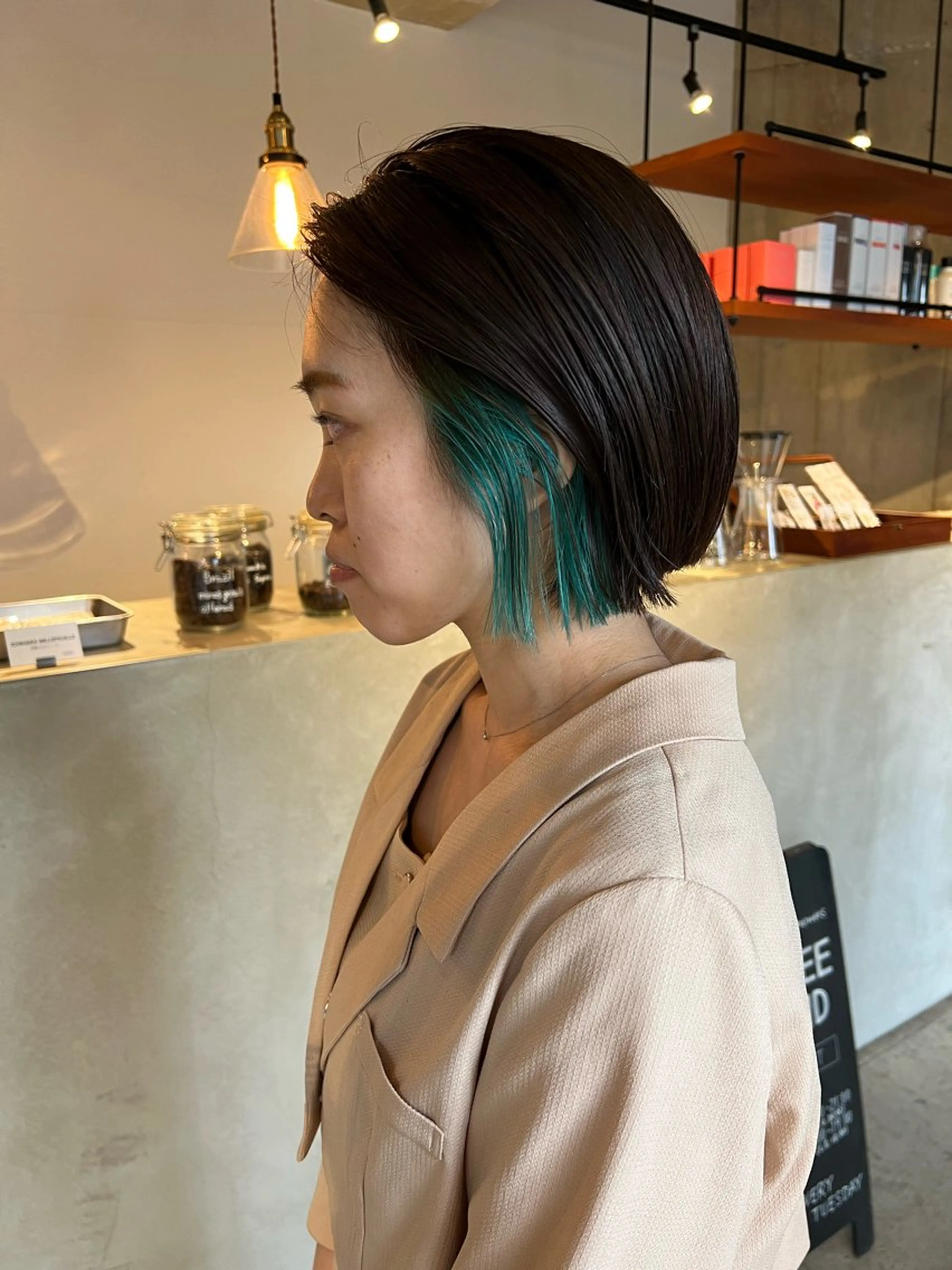 ショート 乕谷 美潮のヘアスタイル