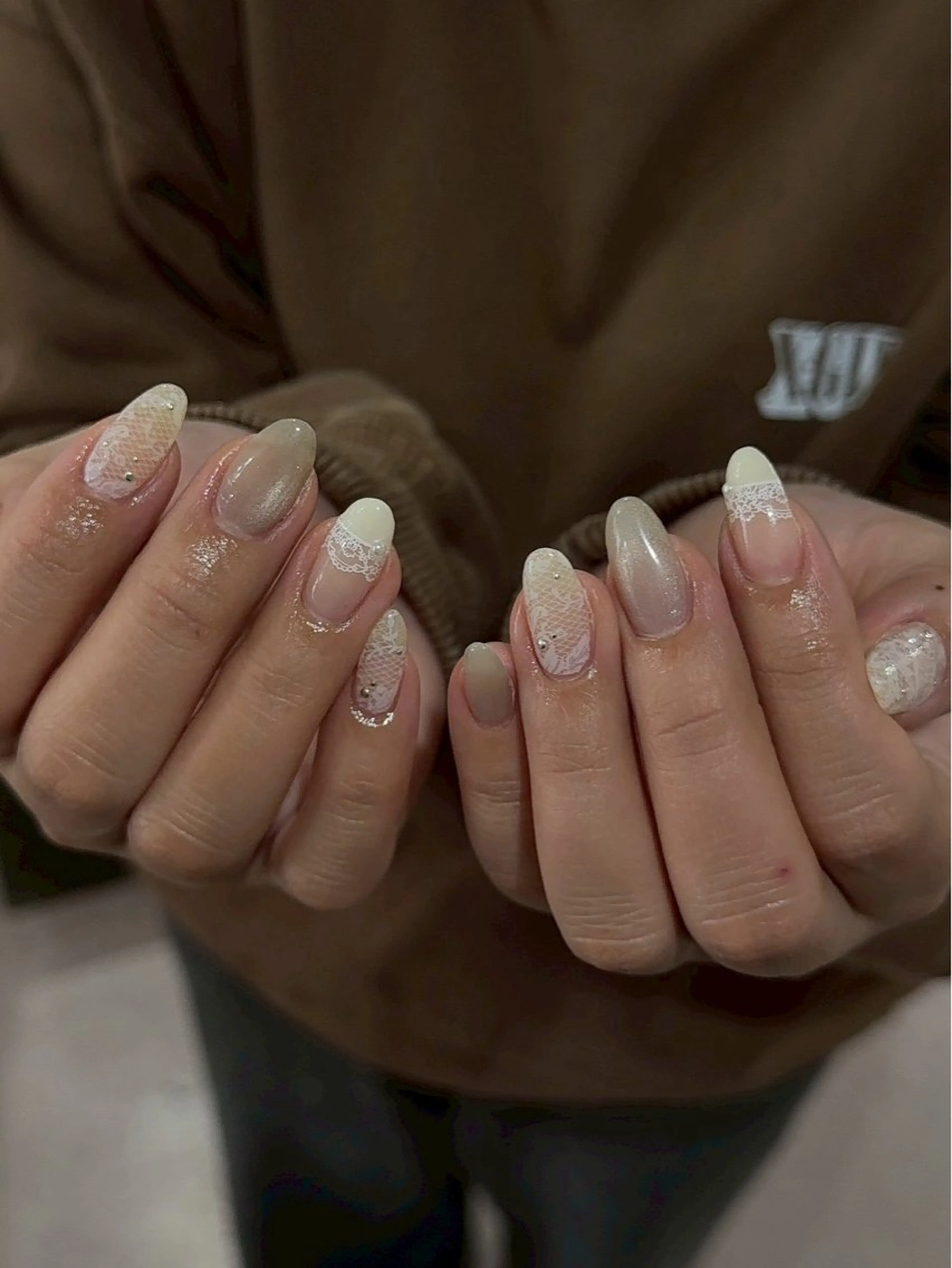 ネイル マグネットネイル ハンドネイル Salon Ｋのネイルデザイン