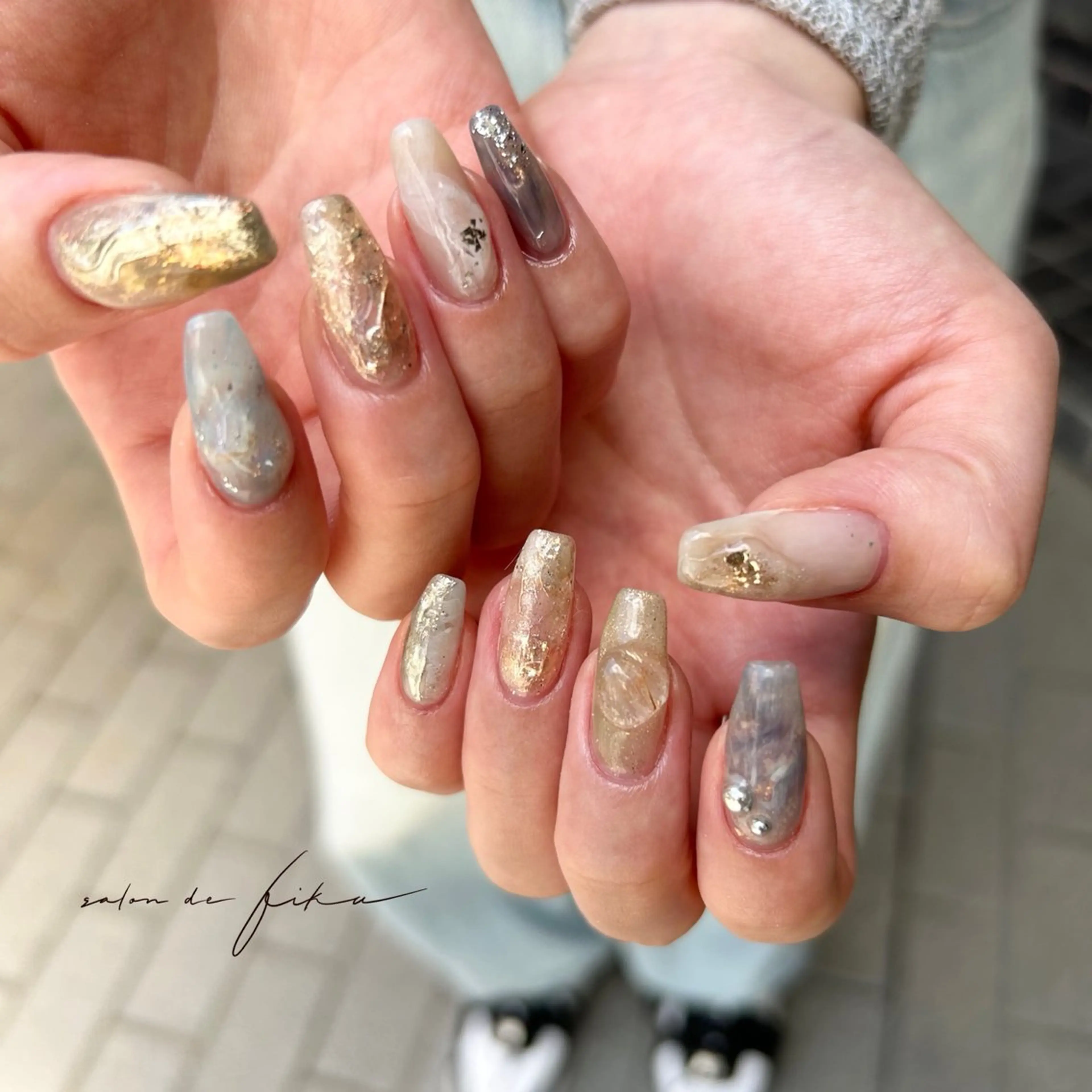 ネイル Rio 𓍼のネイルデザイン