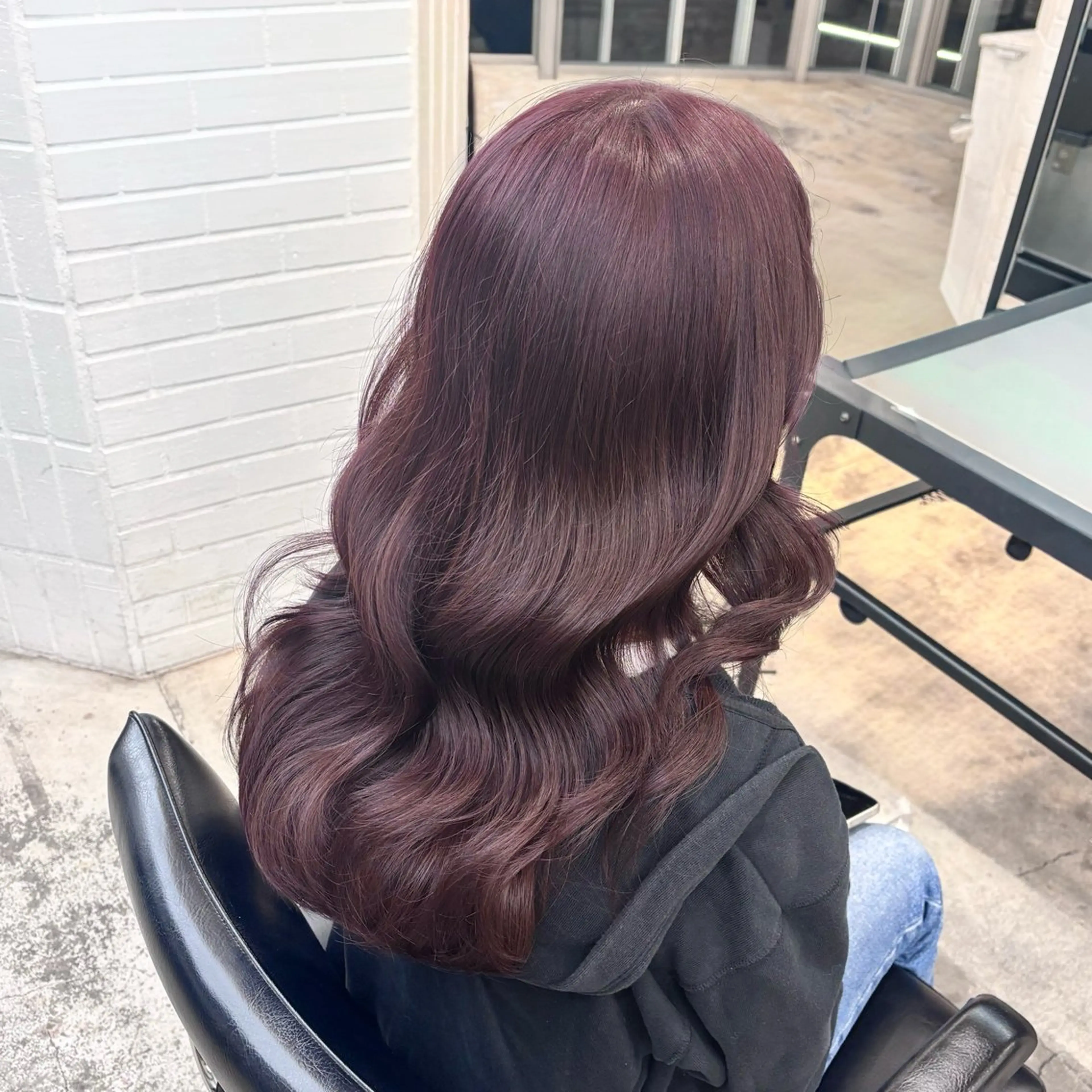 ロング カラー ヘアアレンジ カット ヘアカラー トリートメント 🎀モテ暖色× エクステ🎀あかりのヘアスタイル