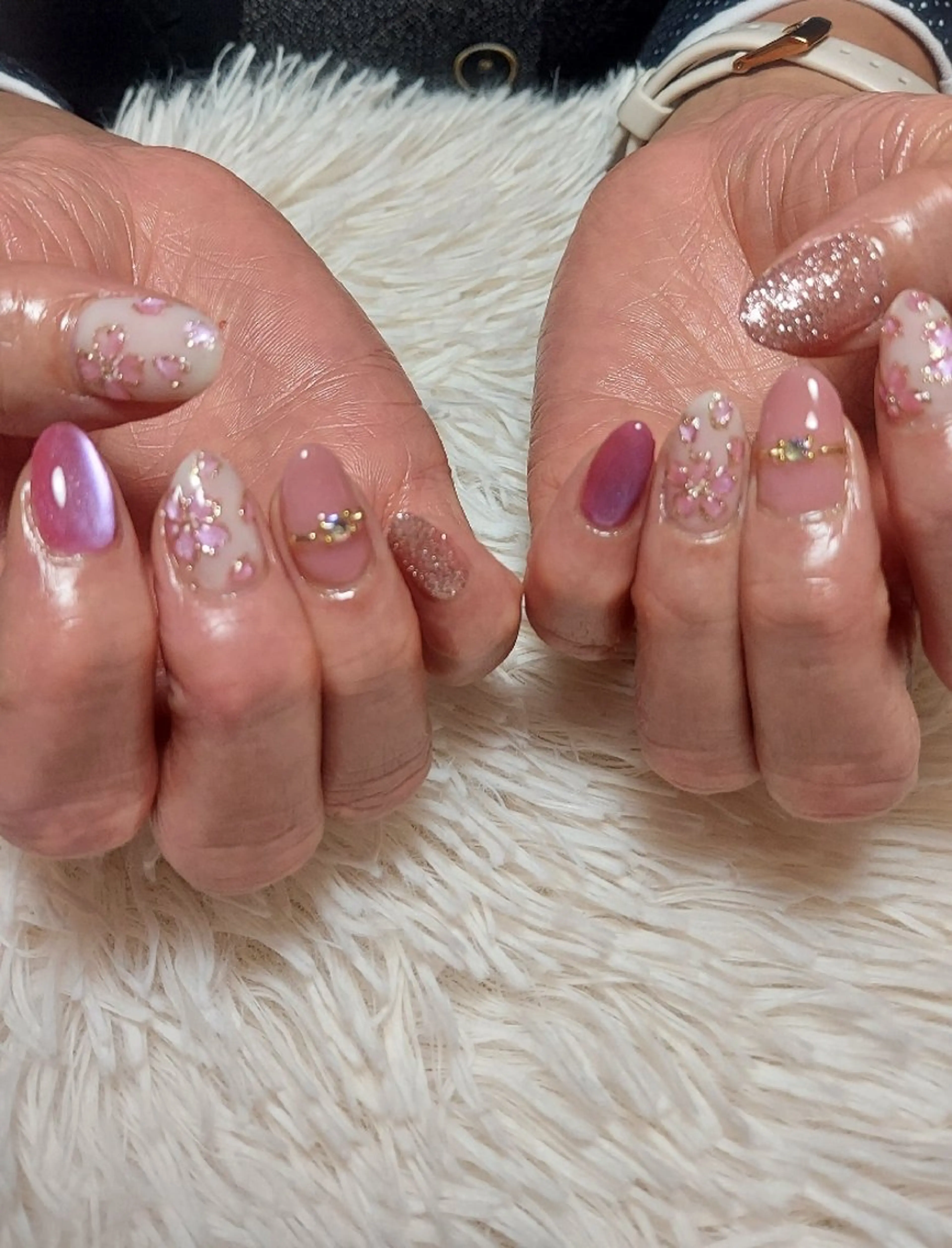 ネイル とりごえ さおりのネイルデザイン