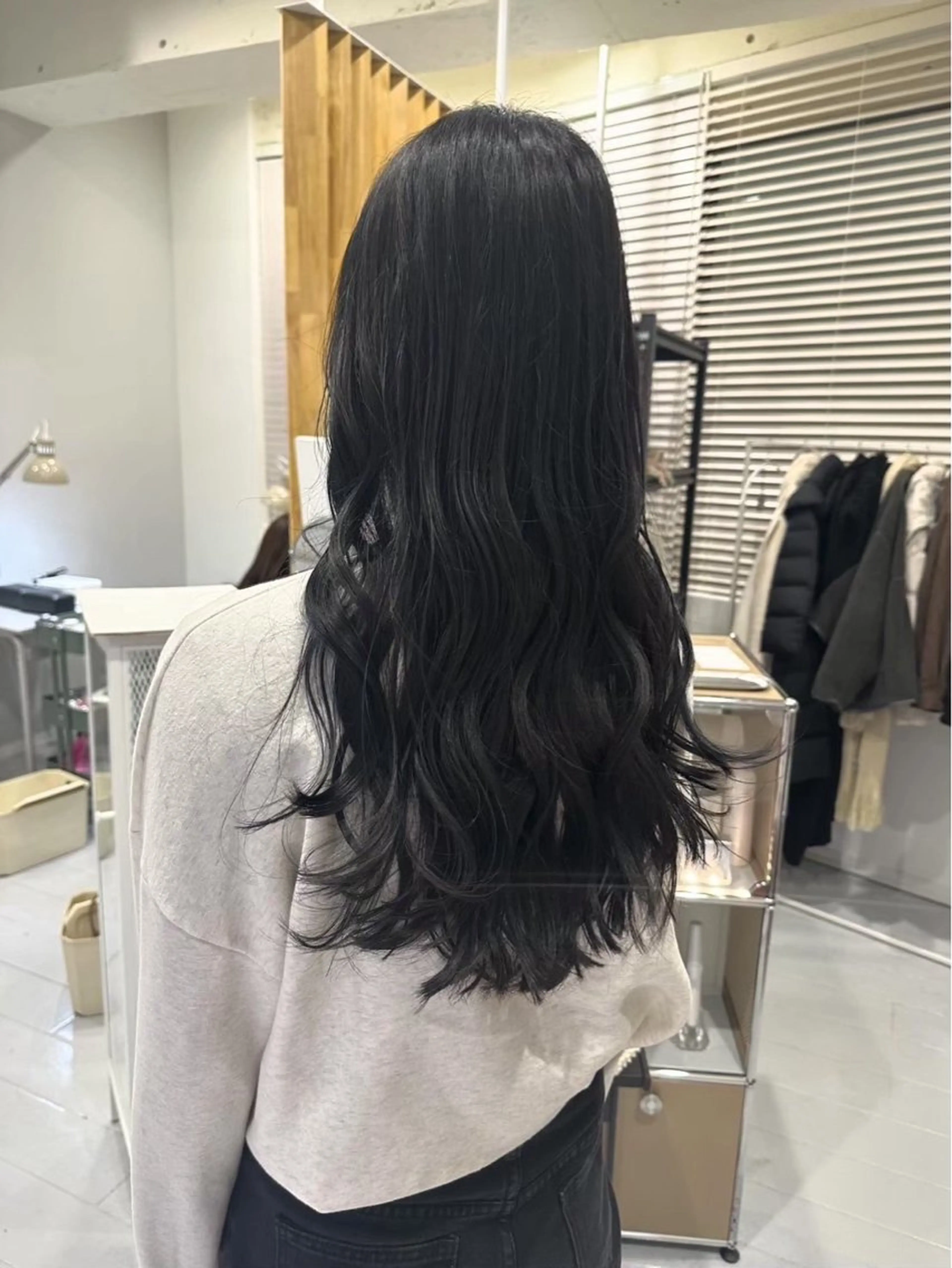 ロング 韓国ヘア ‎⟡.·KANA🐥のヘアスタイル