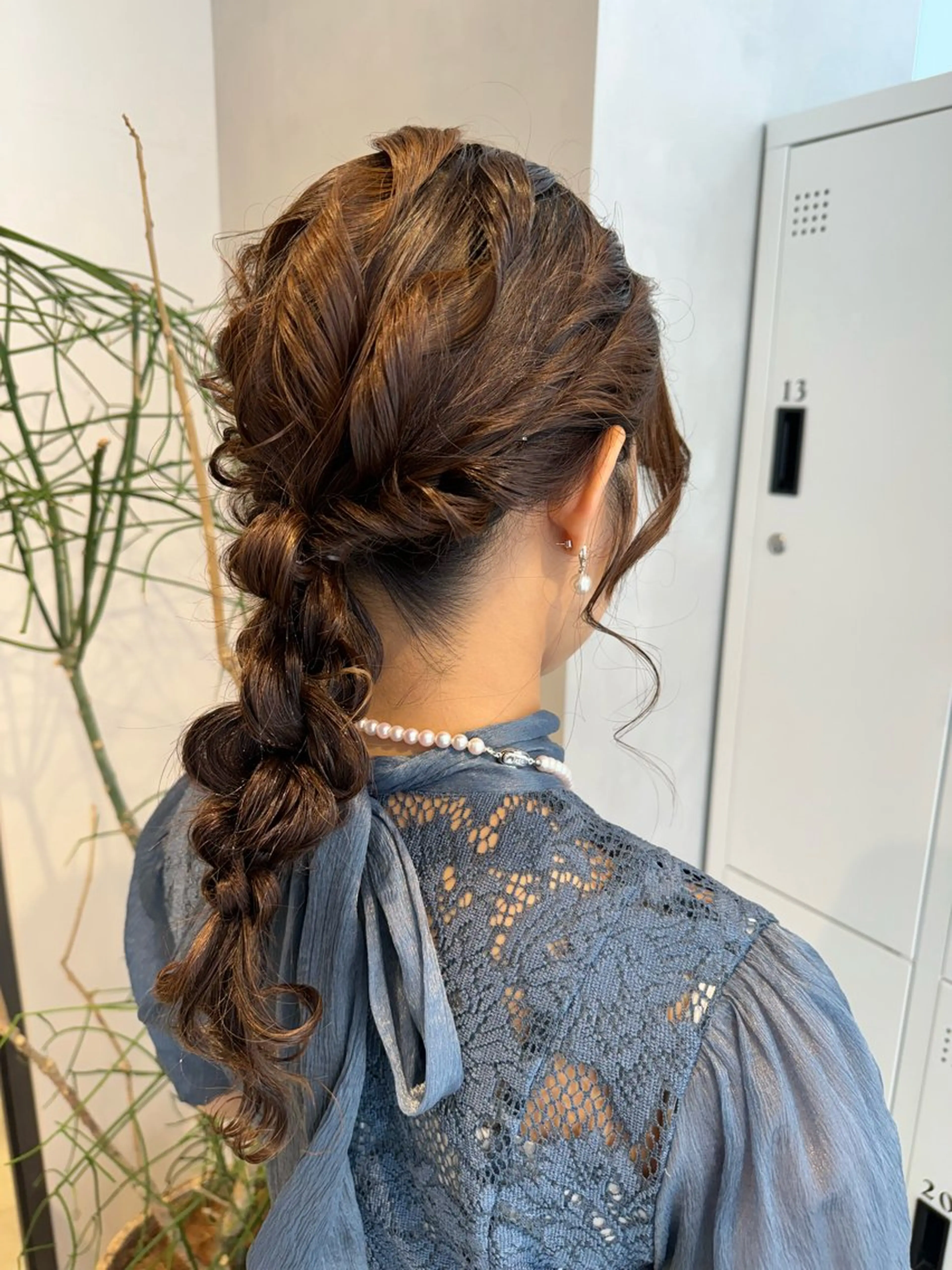 ロング ヘアアレンジ 透明感カラー✨艶髪 制作🌱山根あゆみのヘアスタイル