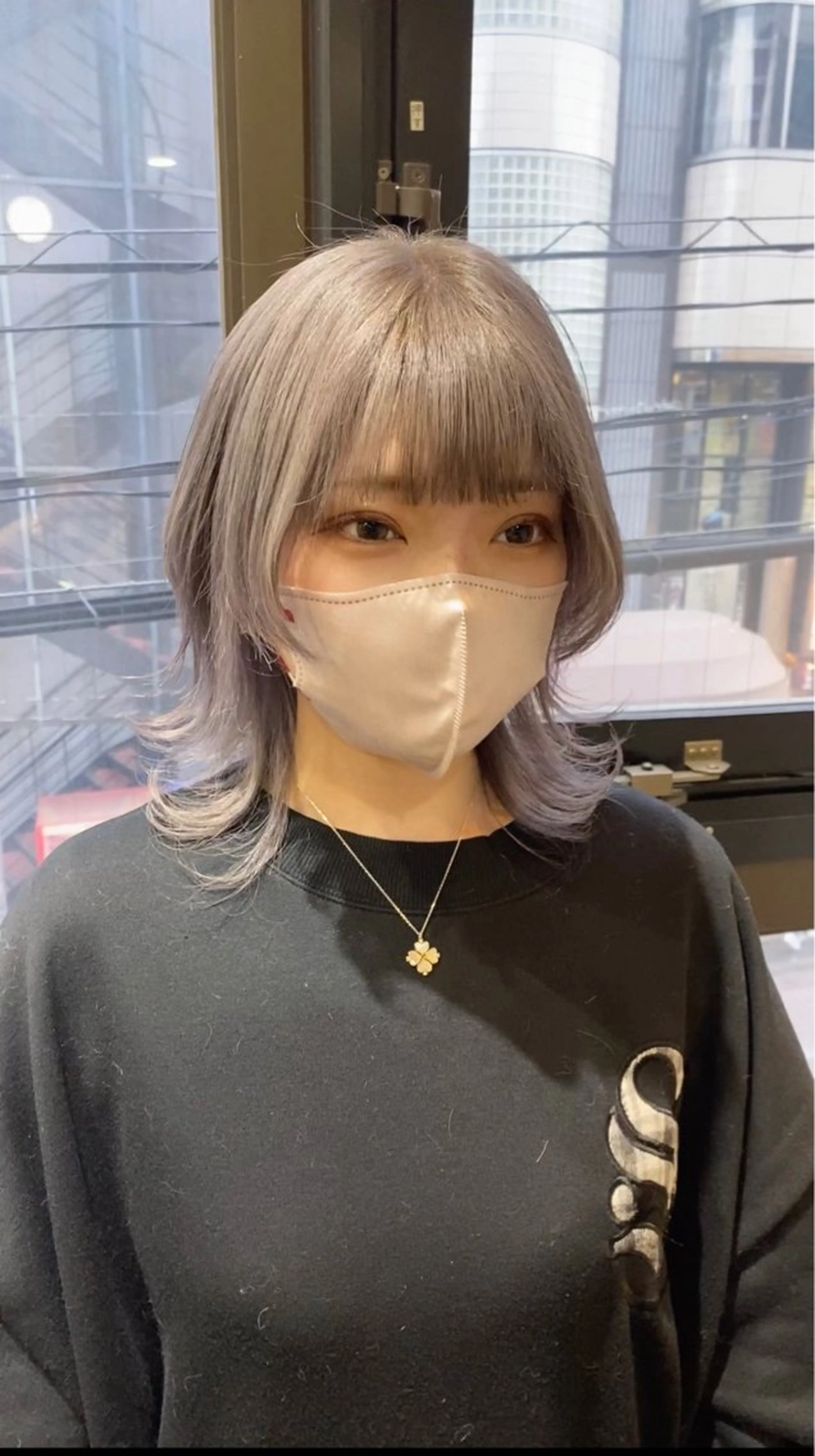 ミディアム ハッシュカット カット ヘアカラー トリートメント 韓国ヘア🇰🇷 スズキのヘアスタイル