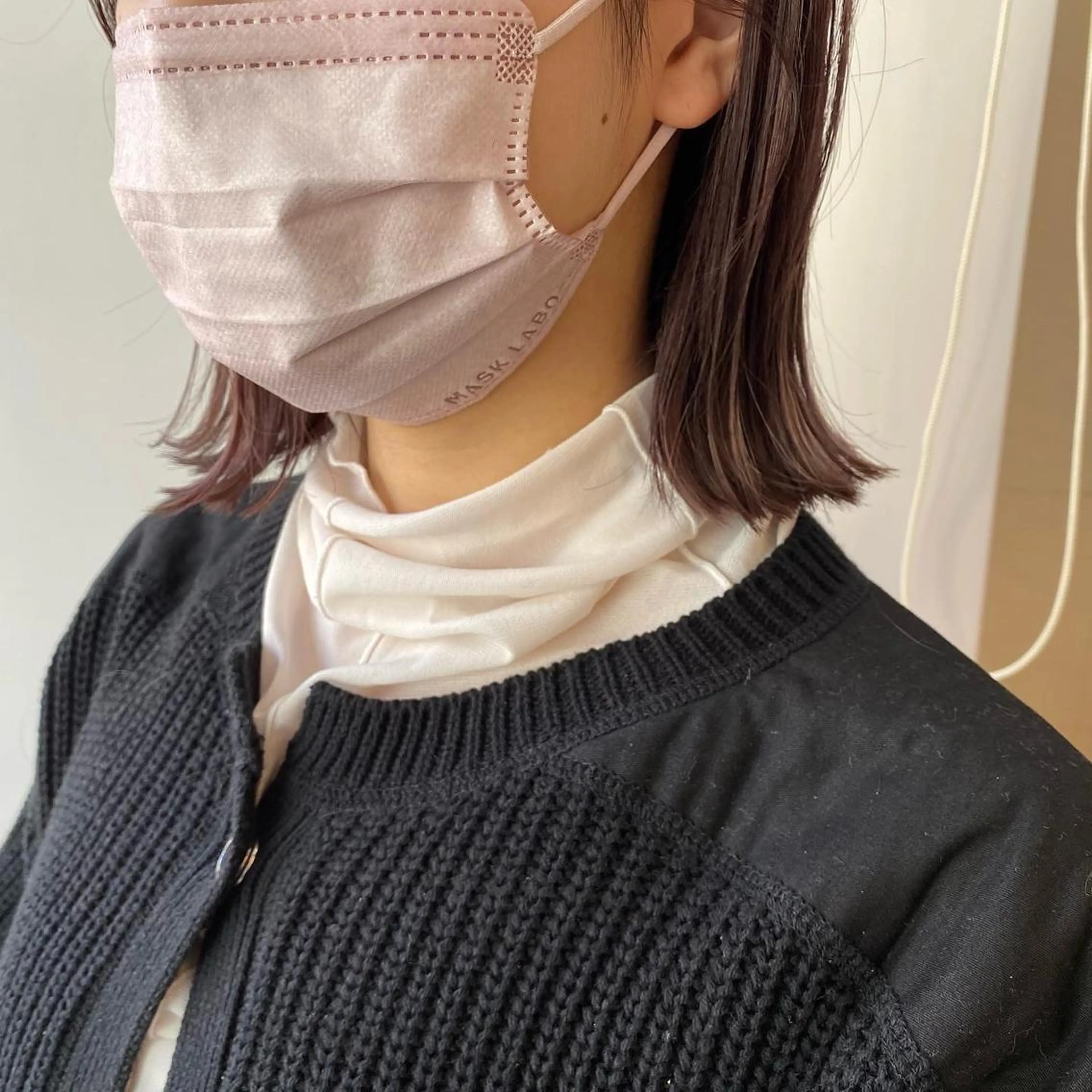 ショート カラー ラベンダーカラー ピンクカラー ピンクラベンダー カット ヘアカラー あやめ【顔まわり/レ イヤー/柔らかカラ】のヘアスタイル