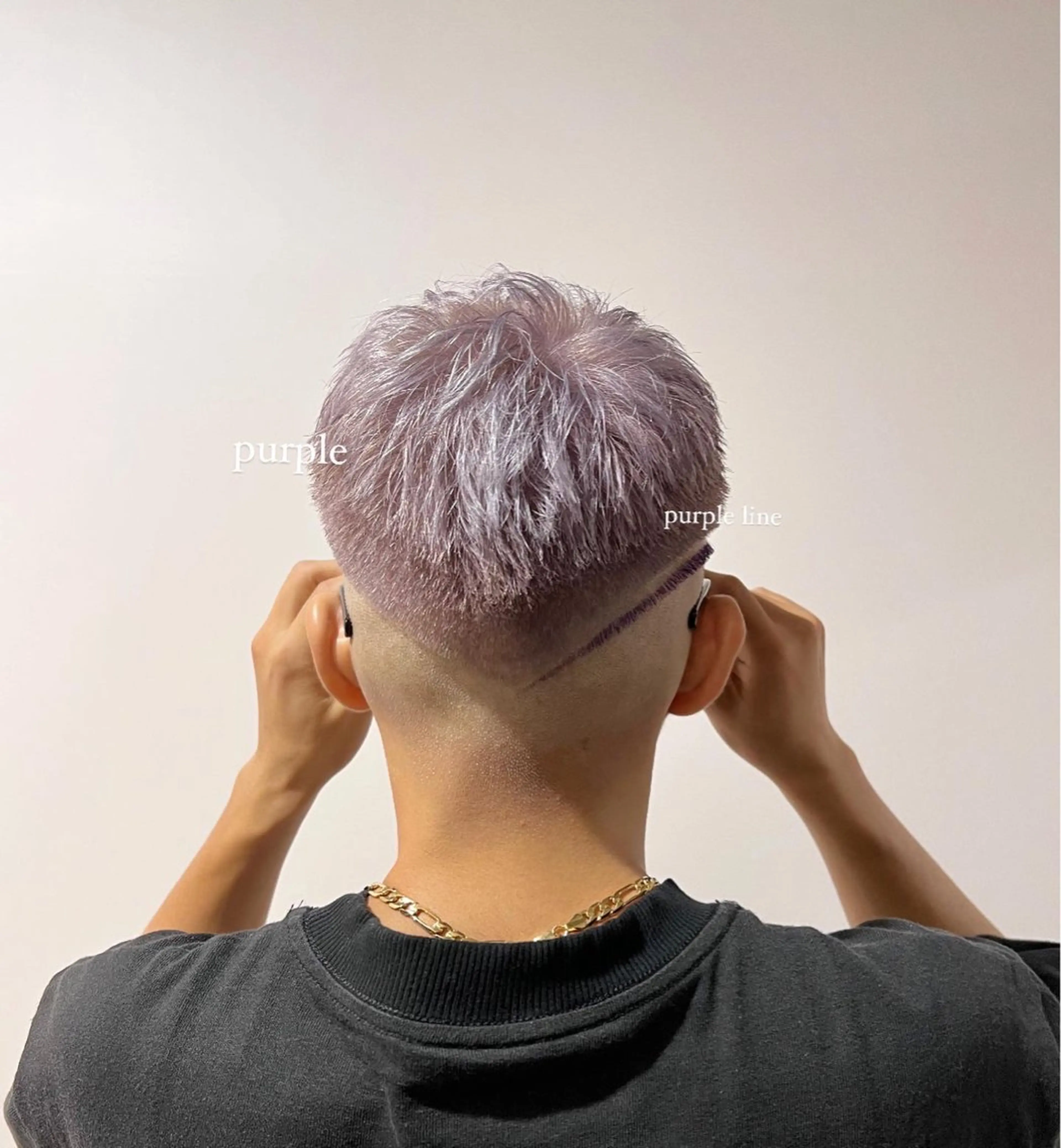 カラー メンズ saki/メンズパー マ・デザインカラーのヘアスタイル