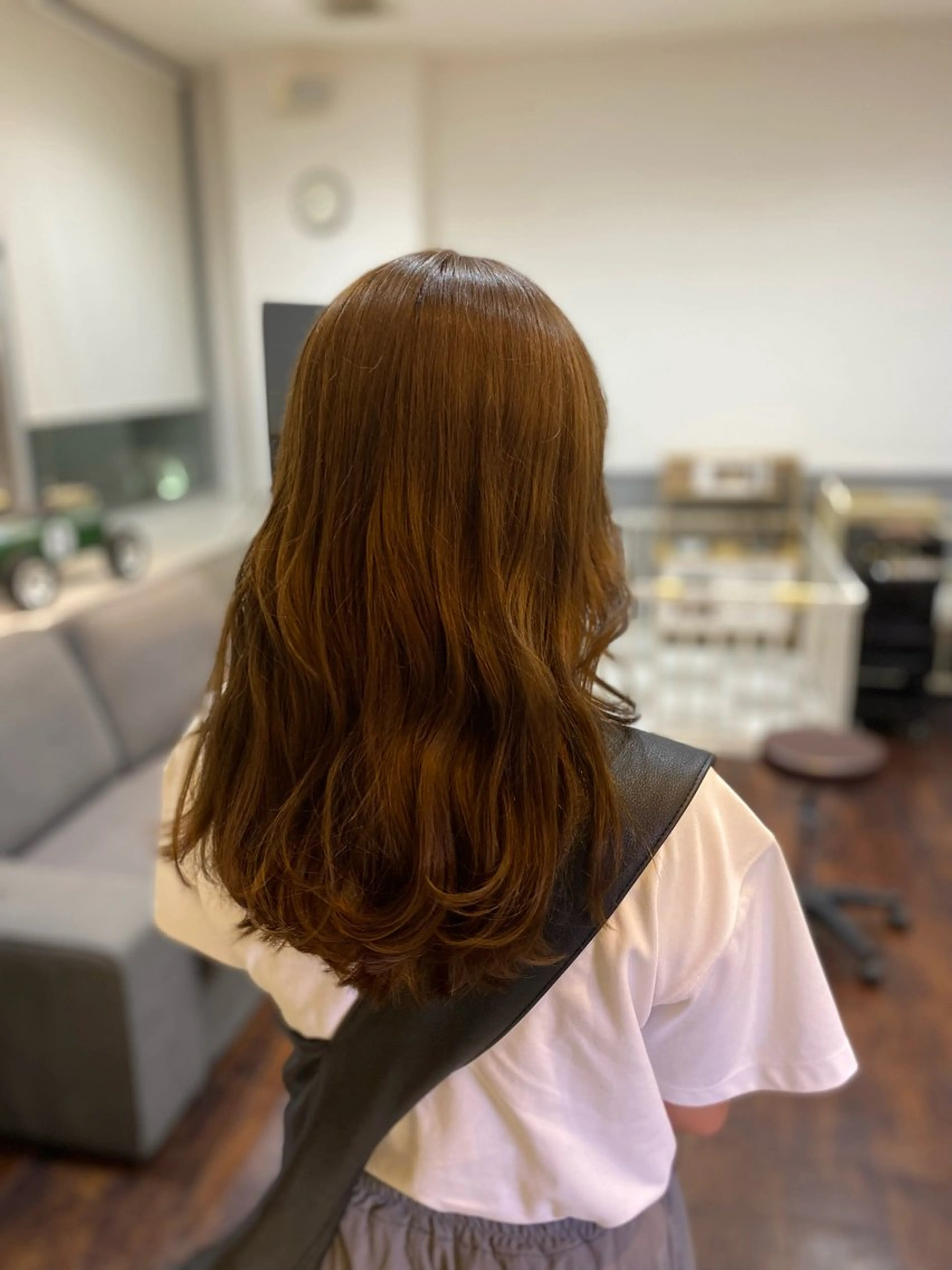 セミロング レイヤー支持no.1 ☆笠原翔一のヘアスタイル