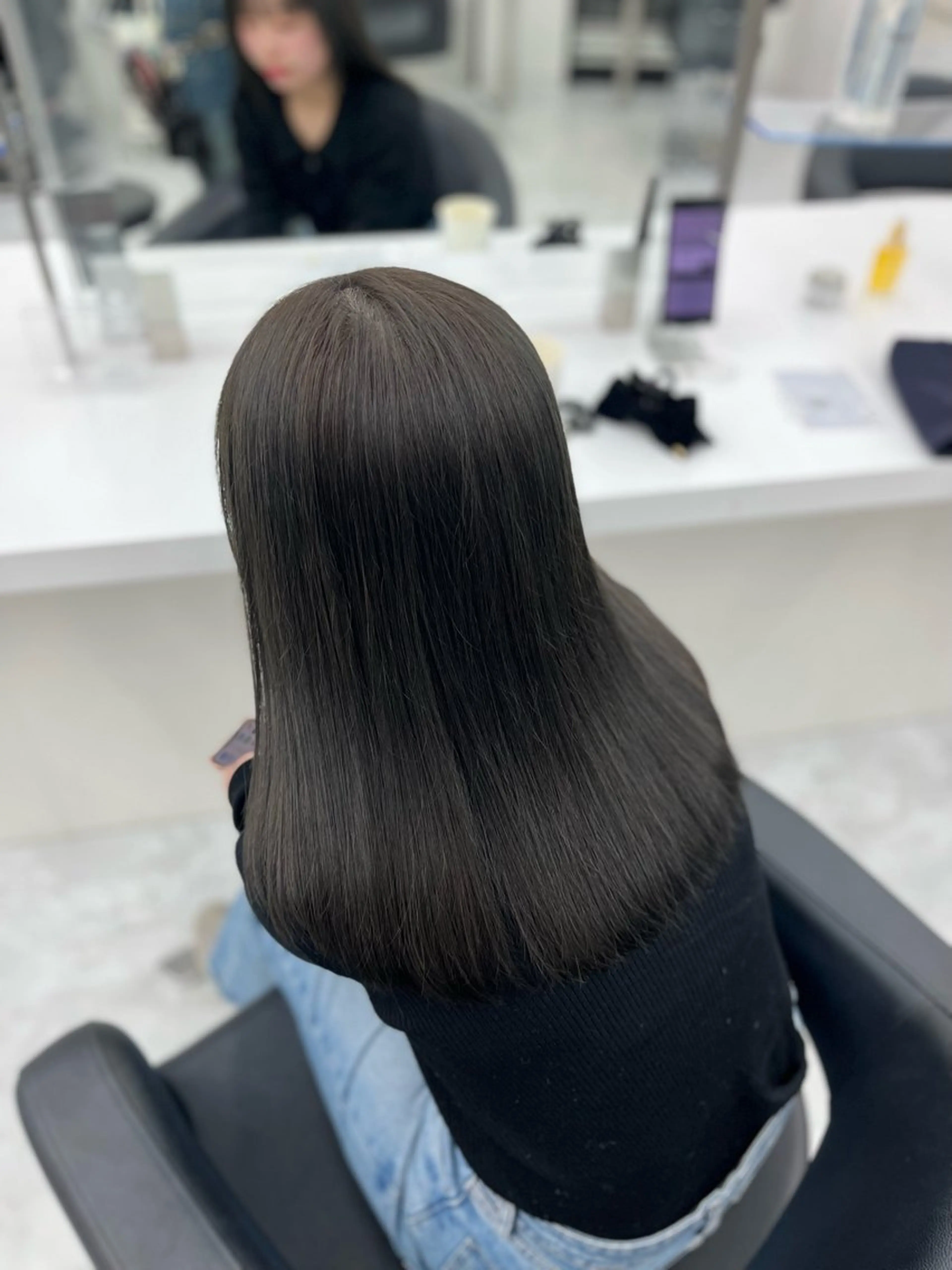 セミロング ♡ナチュラルガーリー ♡ベージュ♡RINAのヘアスタイル