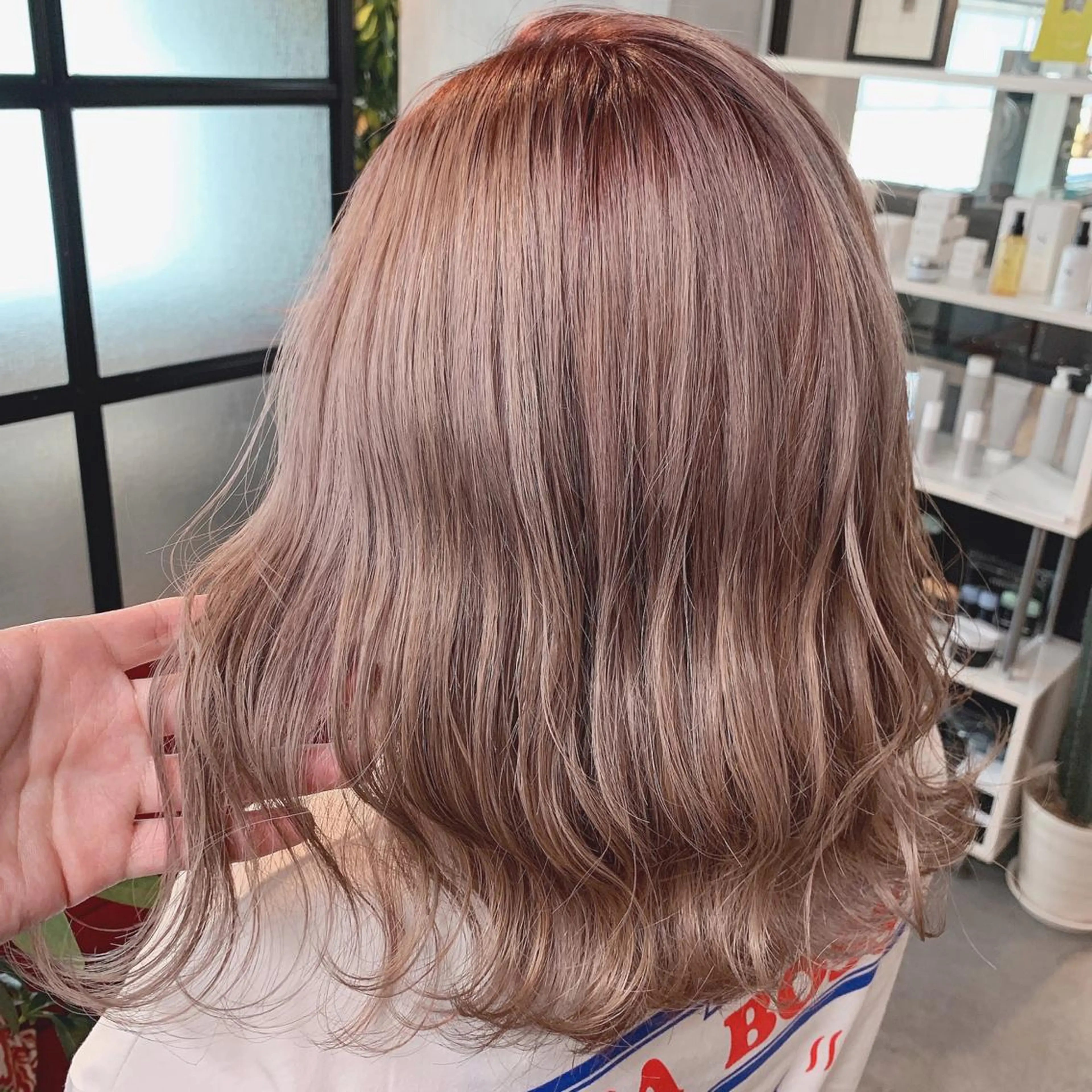 カラー なかの たくみのヘアスタイル