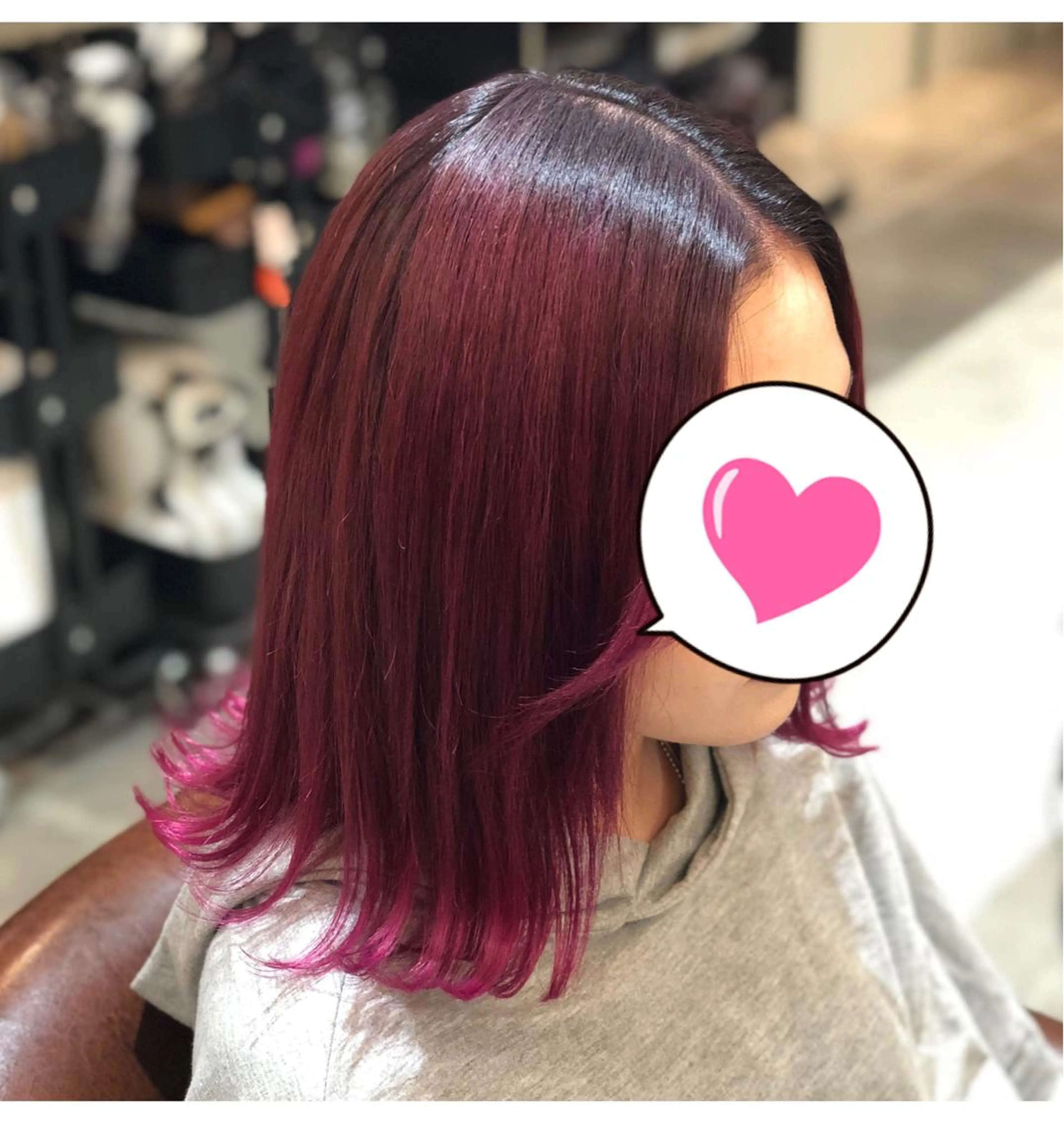 ミディアム カラー グラデーションカラー ピンクカラー 外ハネヘア ヘアカラー トリートメント wavi hair所属・後藤 ユウキ/髪質改善🫧のヘアスタイル