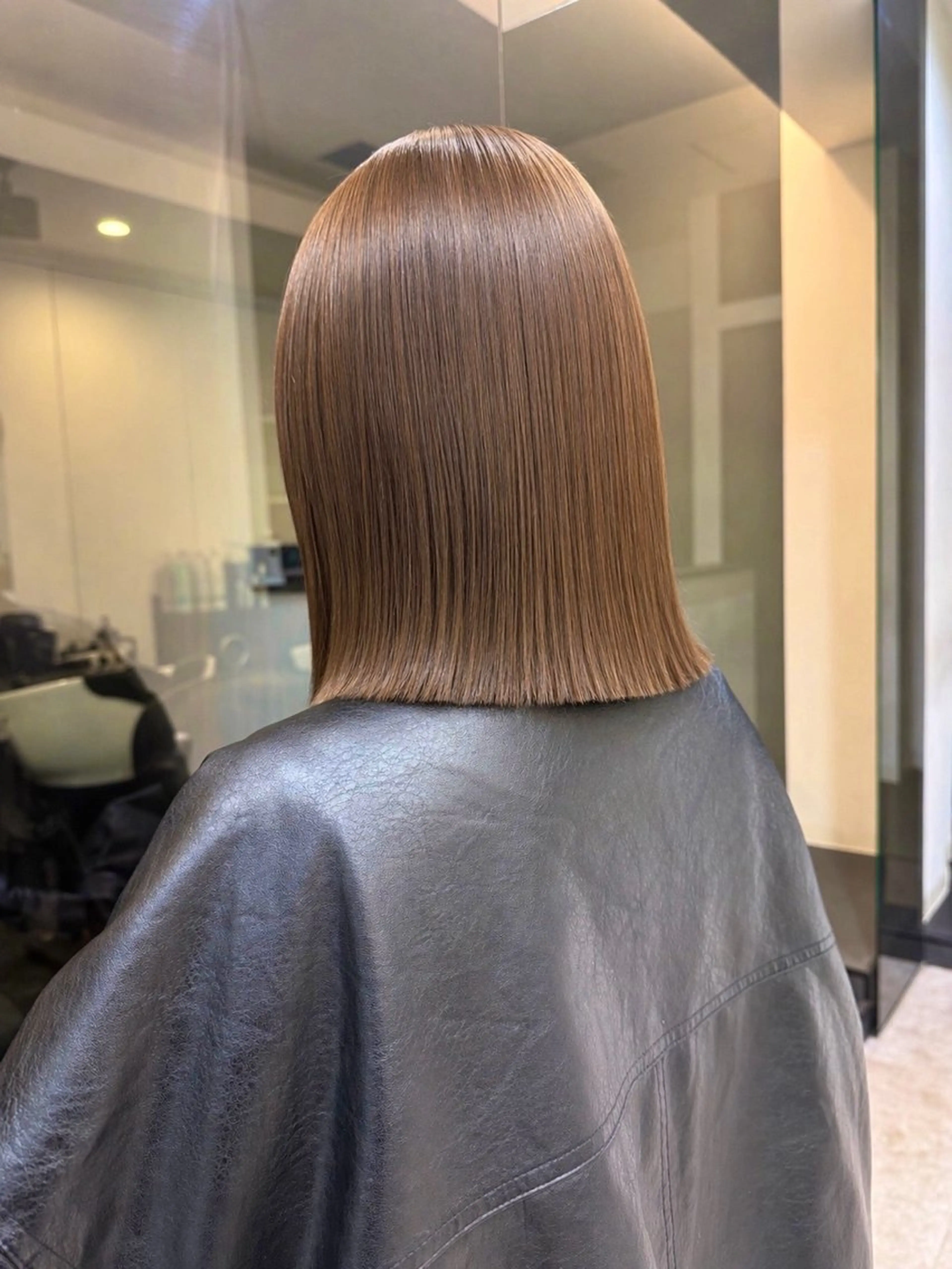 ミディアム カラー 🔥髪質改善🔥 艶カラー/近澤✂︎のヘアスタイル