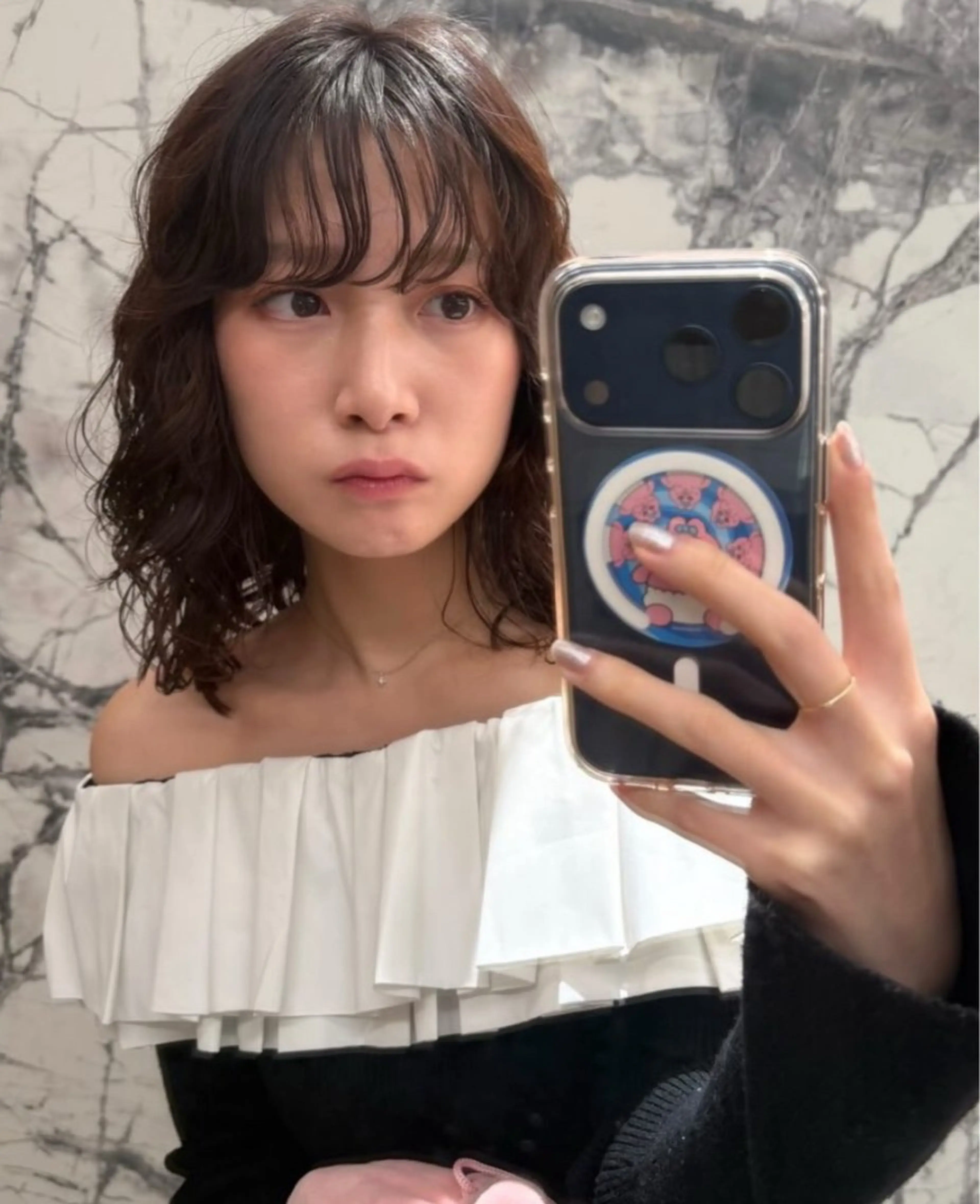 パーマ 新宿ෆ‪ハイライト 特化/cahoのヘアスタイル