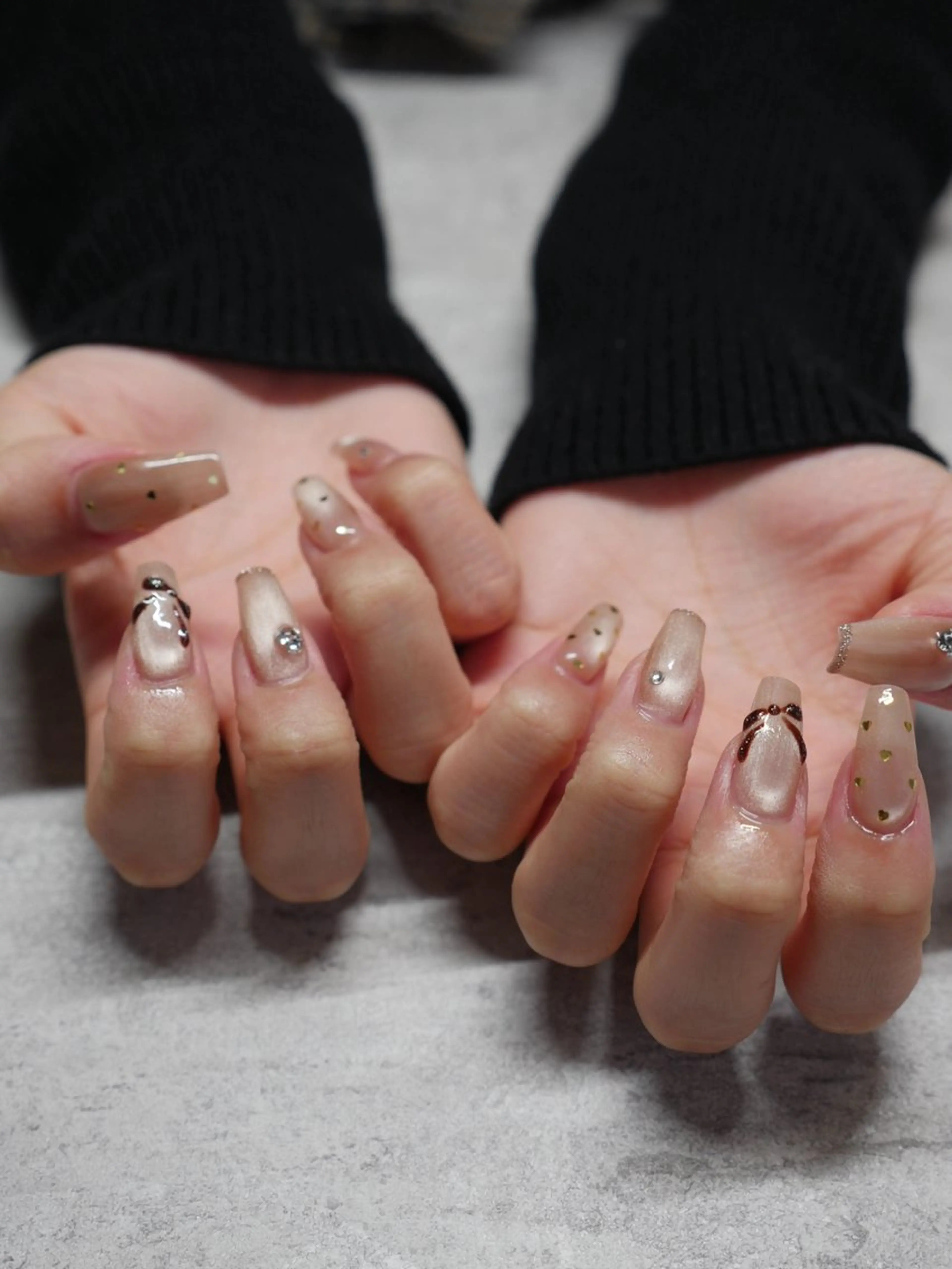 ネイル 持ち込み ハンドネイル nail salon & U【アンドユー】のネイルデザイン