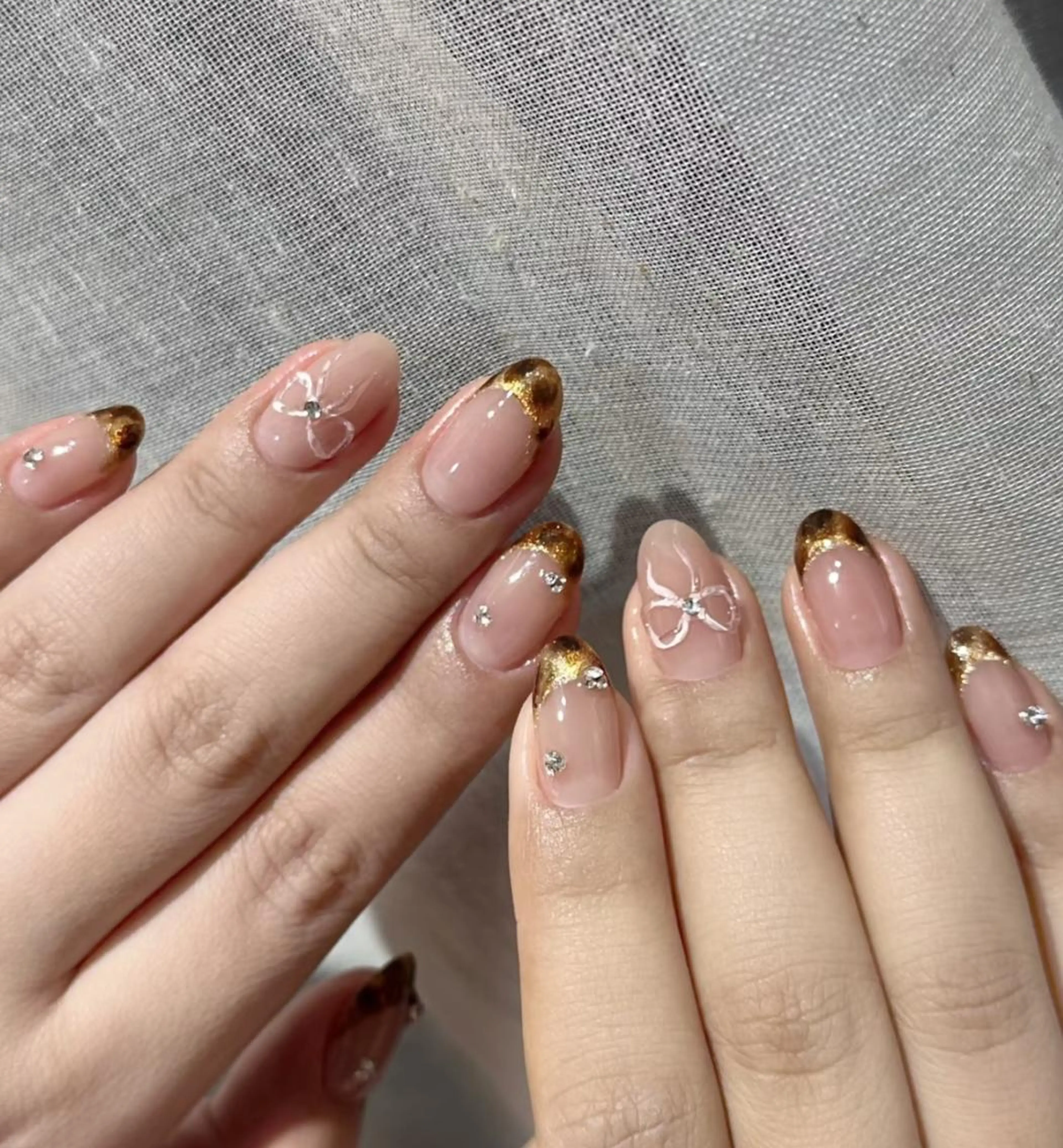 ネイル RAFFINE haru🦋🩵のネイルデザイン