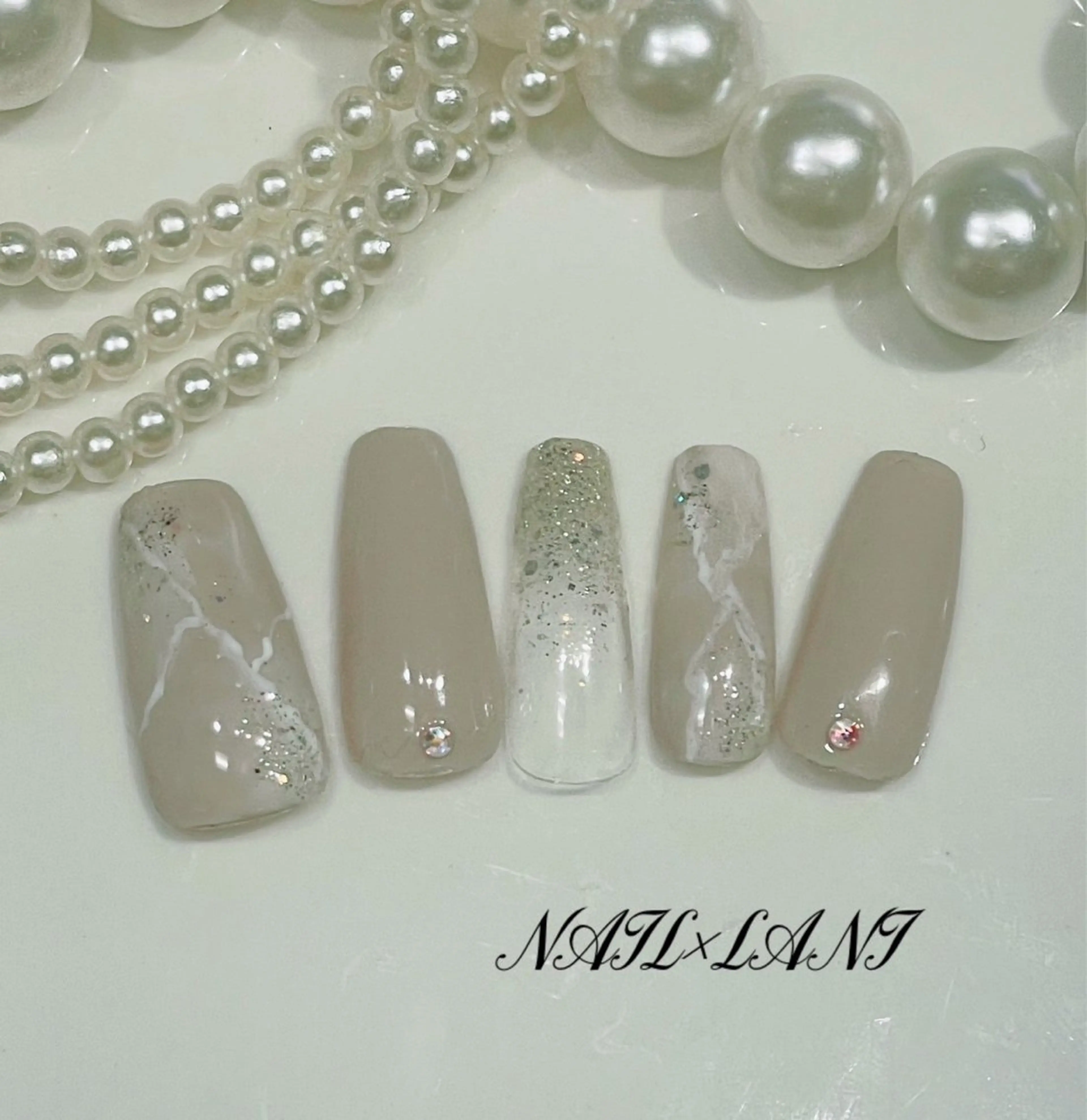 ネイル 練馬駅近ネイルラニ 不細工爪90分で美爪のネイルデザイン