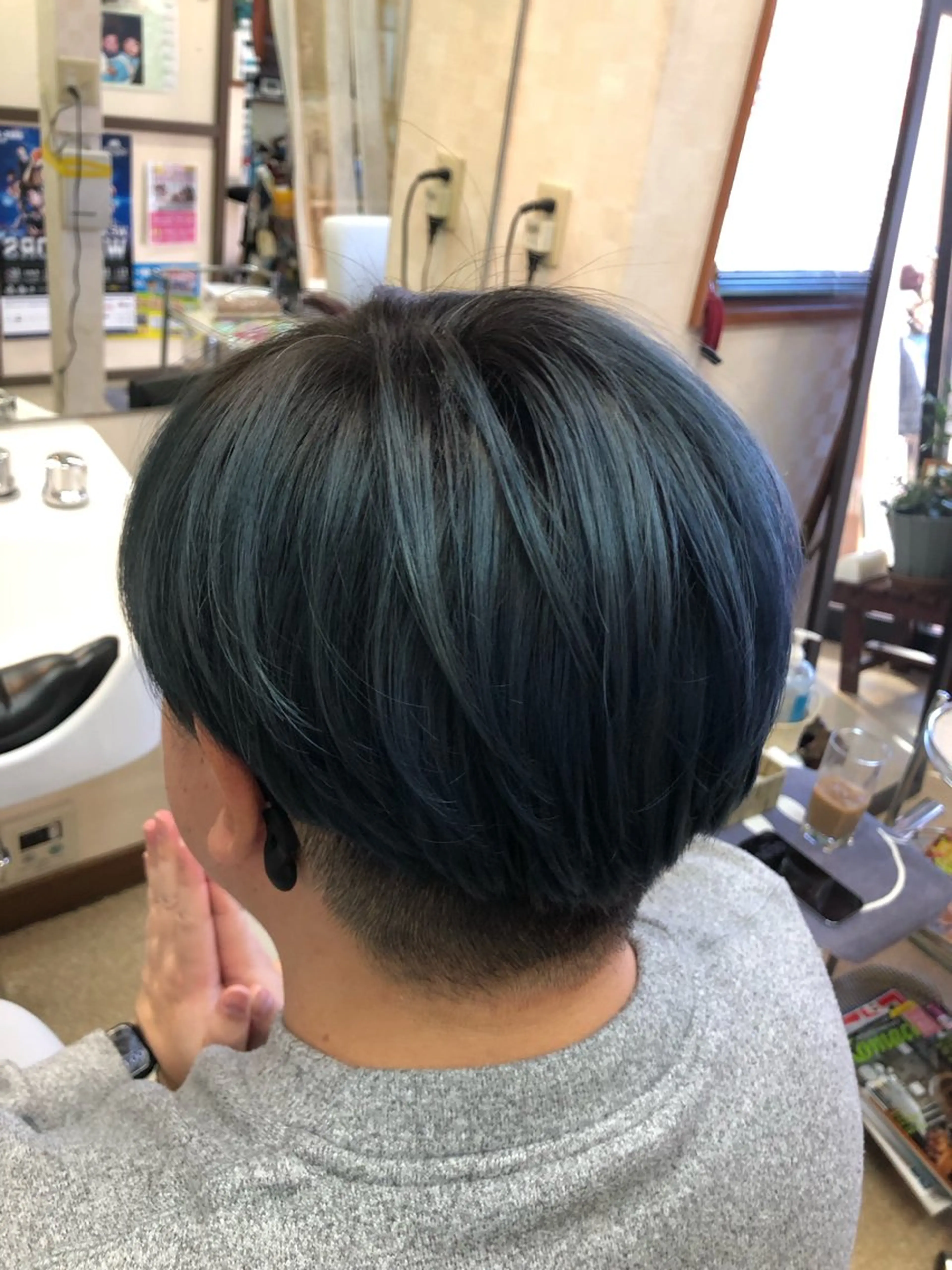 カラー メンズ 石塚 浩のヘアスタイル