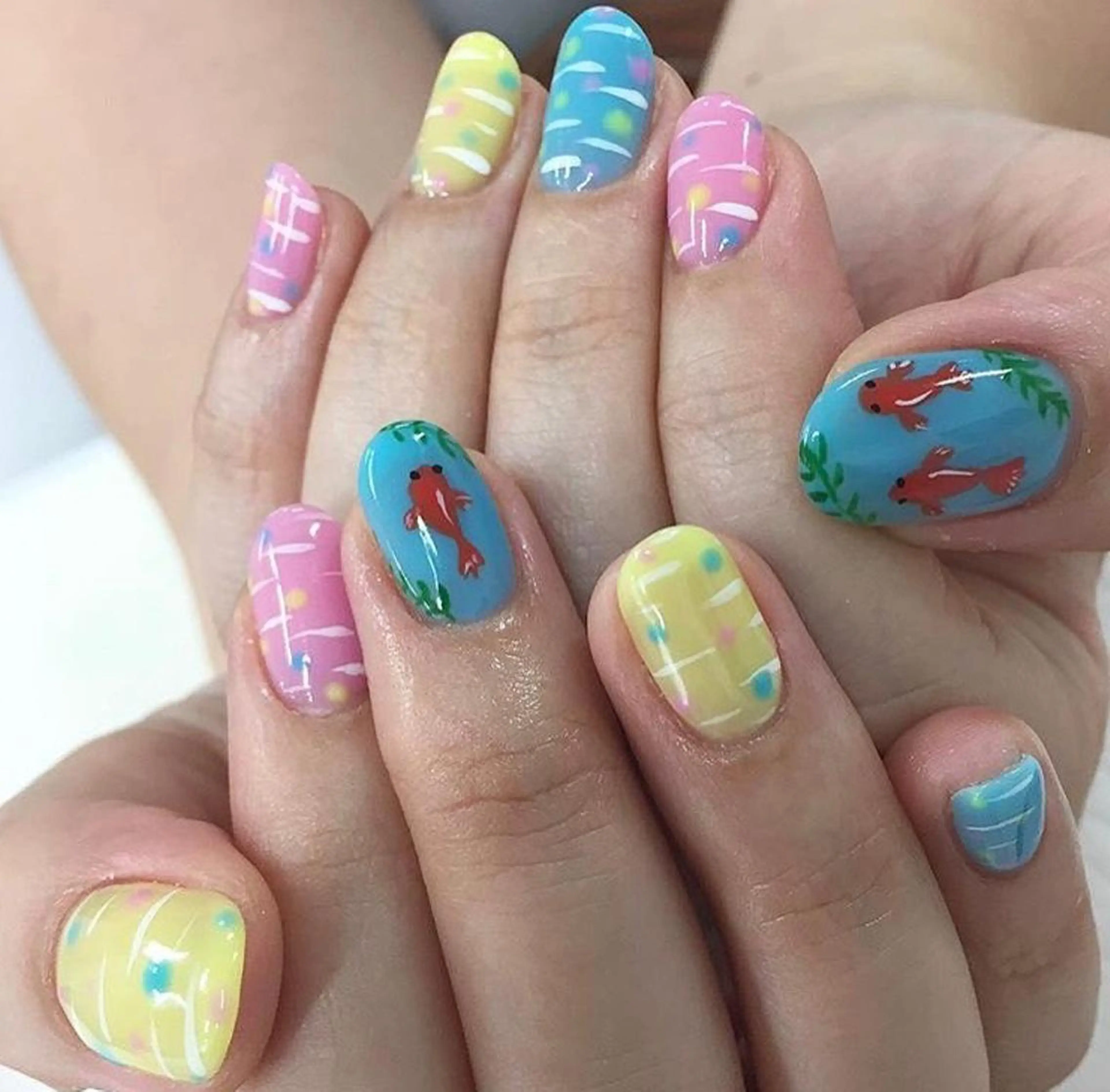 ネイル 大川 みなみのネイルデザイン