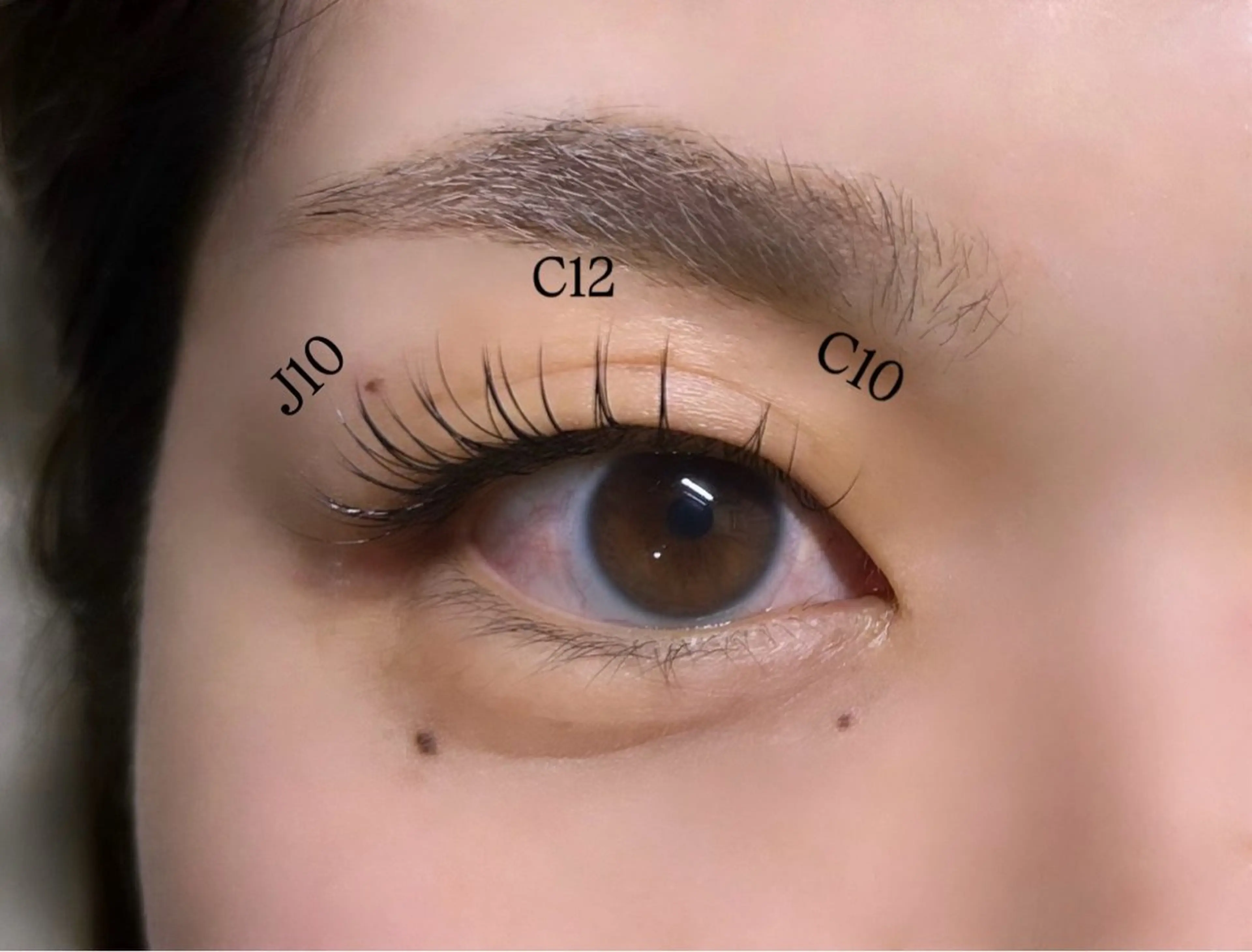 マツエク・マツパ 福岡 沙映のマツエク・マツパデザイン